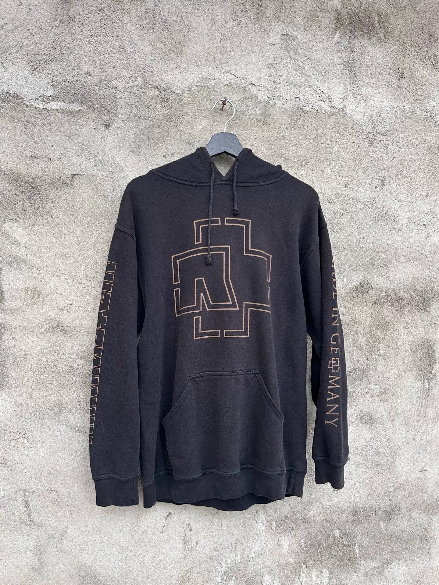 Vintage Vintage Rammstein Band Hoodie Size US M / EU 48-50 / 2 - 2 Thumbnail