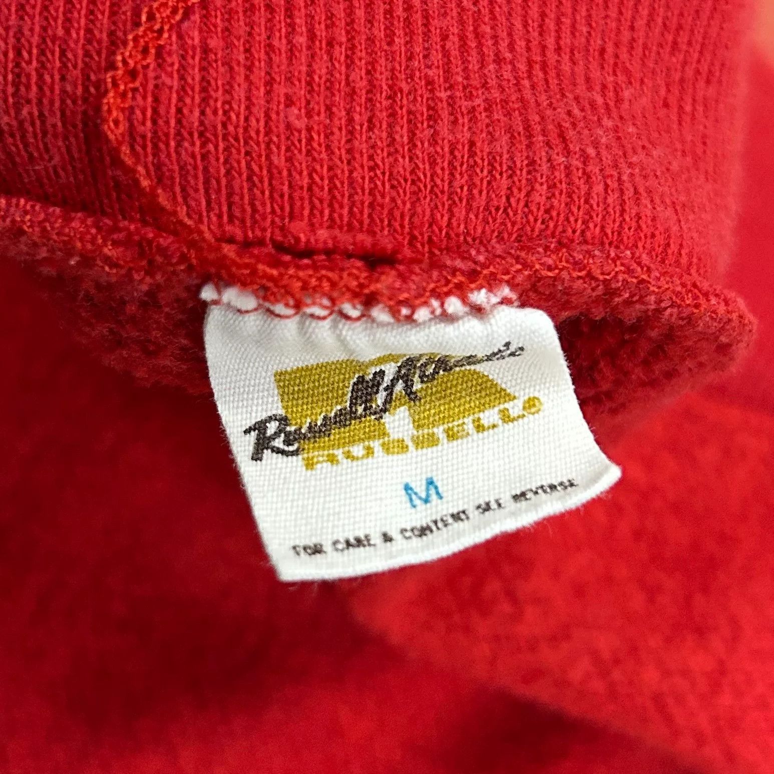 Vintage Vintage Russell 70s Sunfaded Hoodie Size US XL / EU 56 / 4 - 2 Thumbnail
