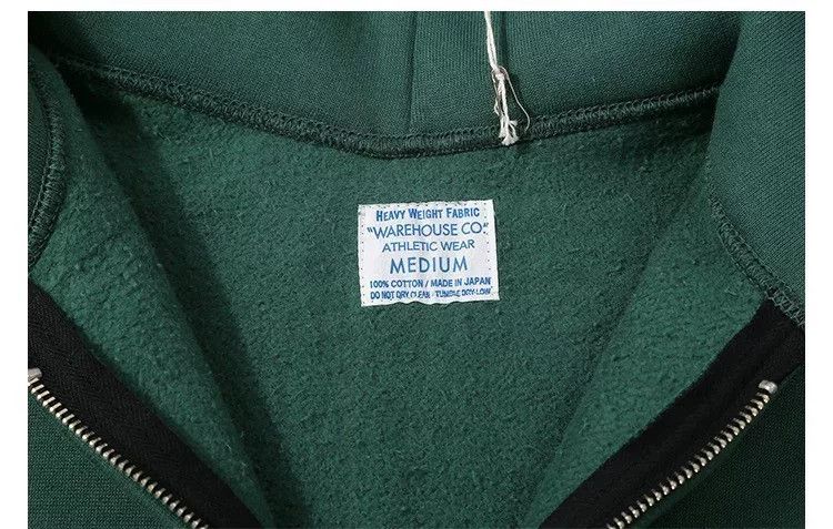 Warehouse & Co. Warehouse 487 Reverse Weave Fleece Zip Hoodie Size US XL / EU 56 / 4 - 5 Thumbnail