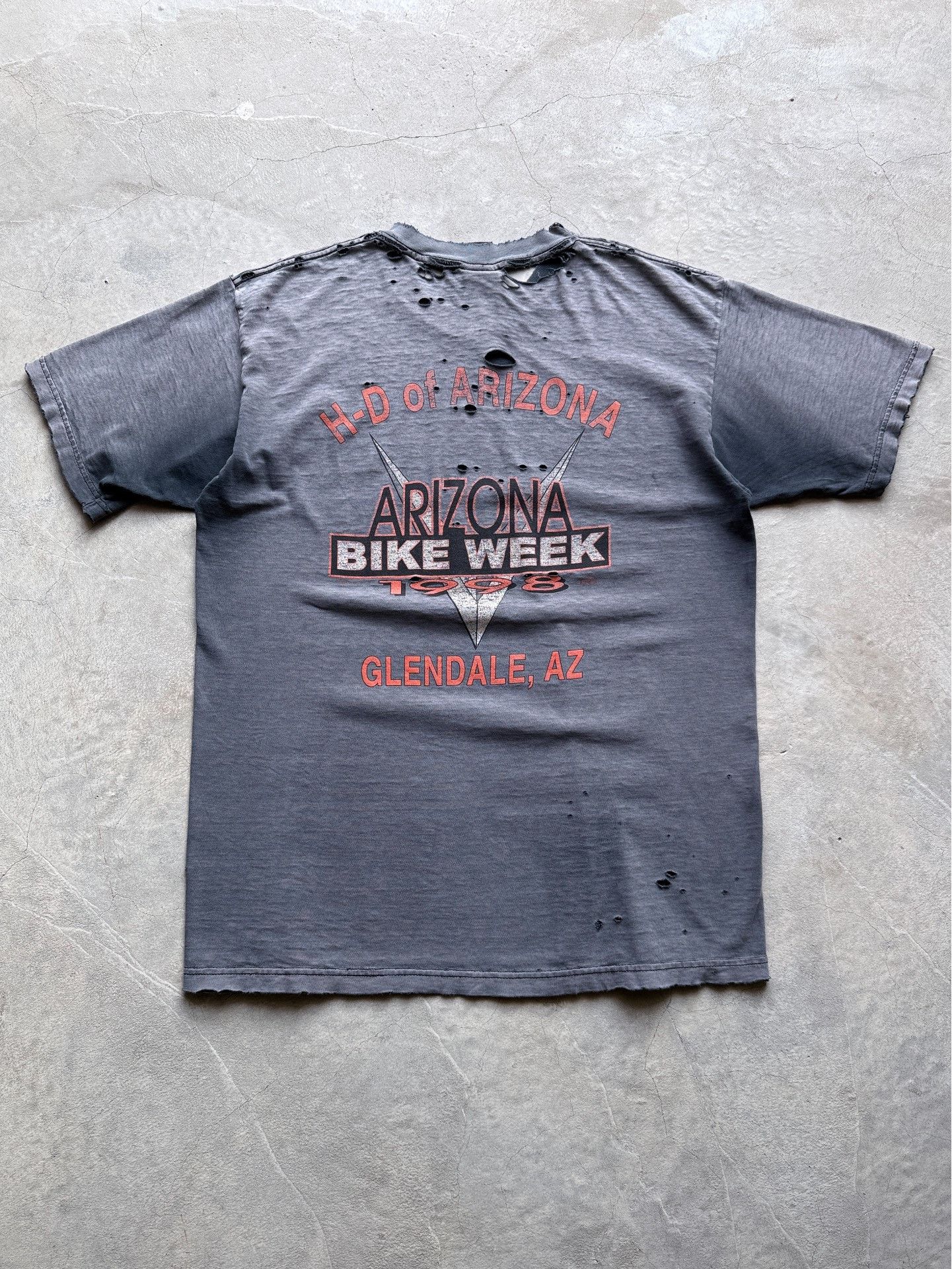 Vintage Vintage 90s Harley Davidson 1998 Arizona Tee Size US L / EU 52-54 / 3 - 5 Thumbnail