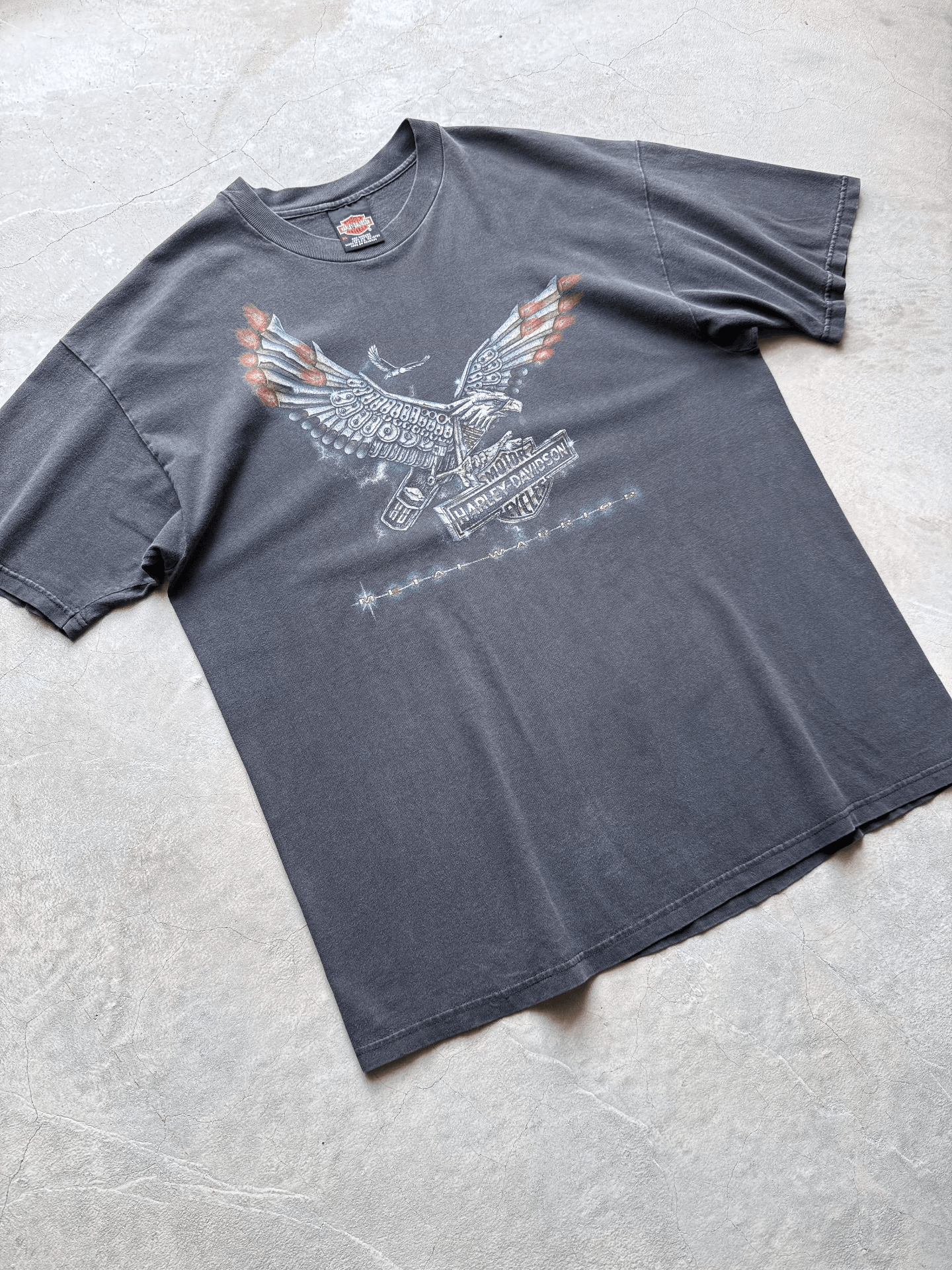 Vintage Vintage 1998 Harley Davidson Chopper Tee Size US XL / EU 56 / 4 - 2 Thumbnail