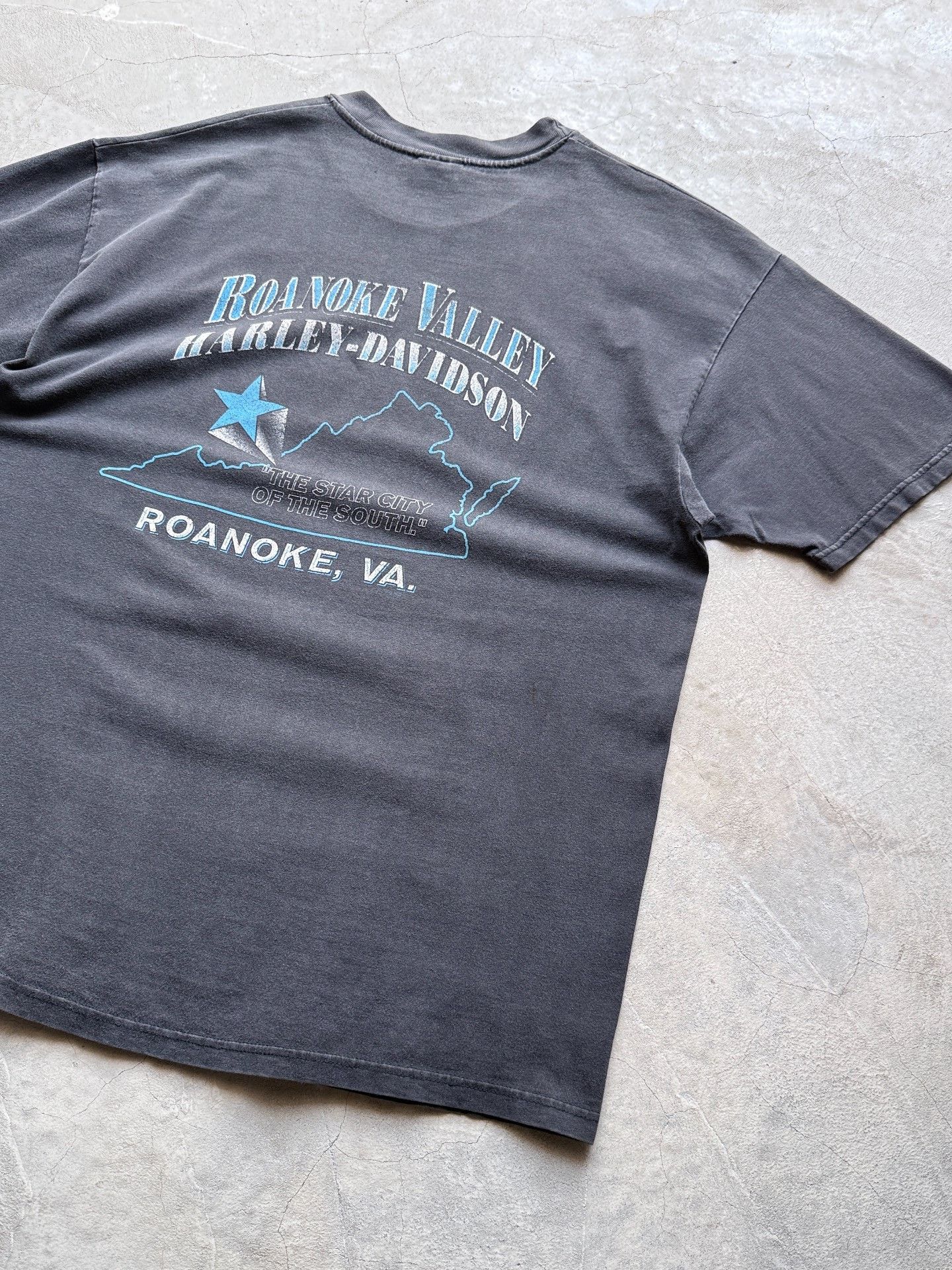 Vintage Vintage 1998 Harley Davidson Chopper Tee Size US XL / EU 56 / 4 - 6 Thumbnail