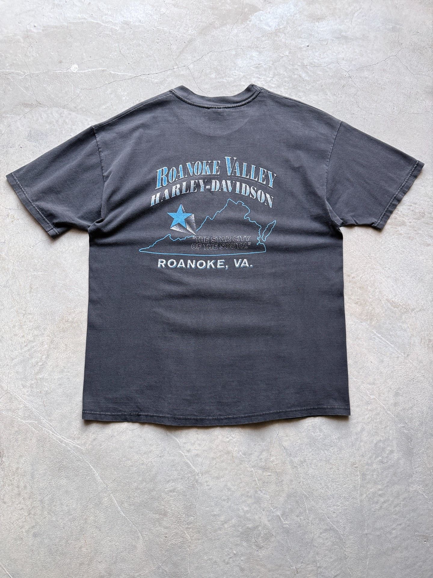 Vintage Vintage 1998 Harley Davidson Chopper Tee Size US XL / EU 56 / 4 - 5 Thumbnail
