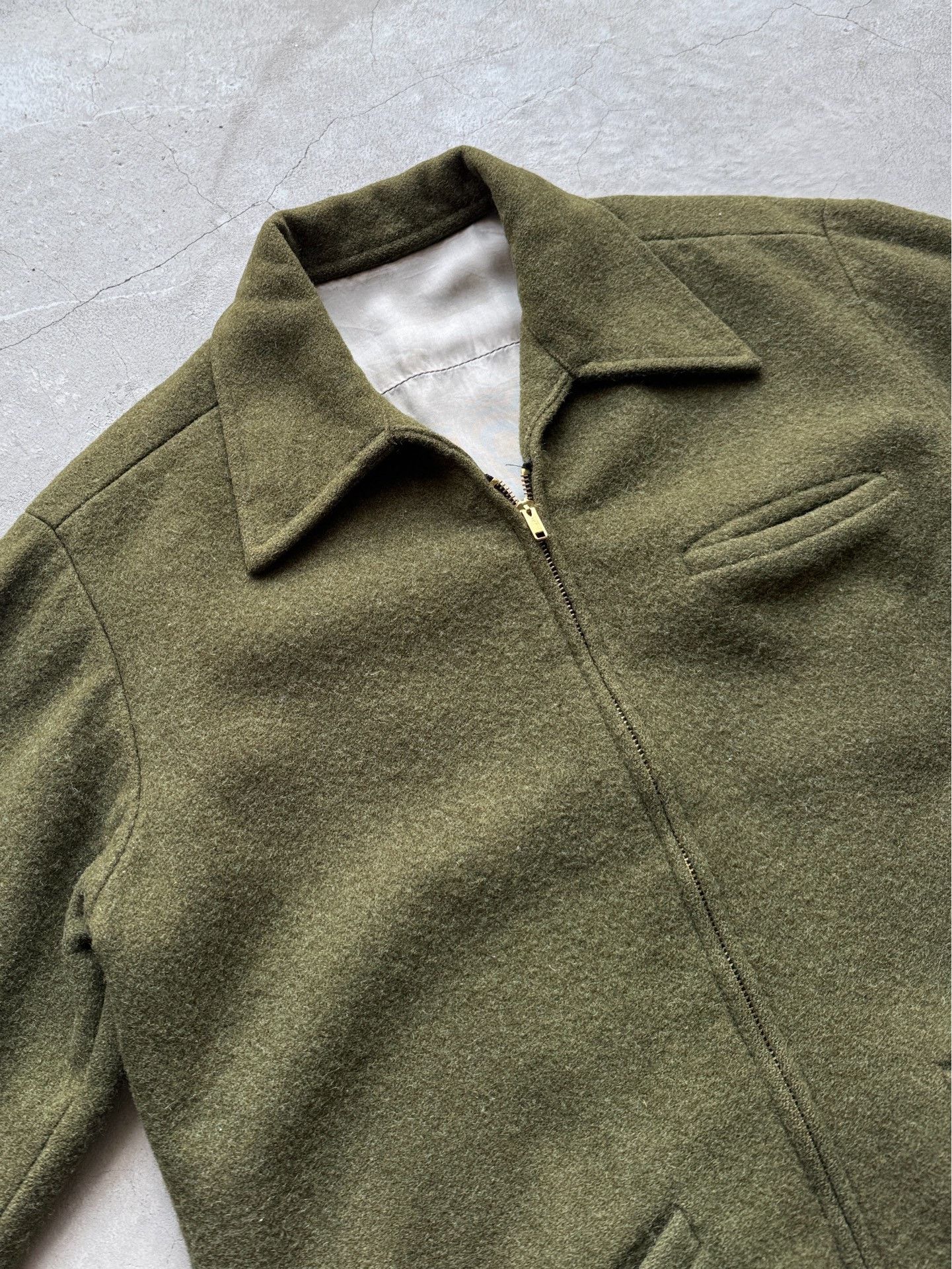 Vintage Vintage 70s Wool Trucker Jacket Size US L / EU 52-54 / 3 - 3 Thumbnail