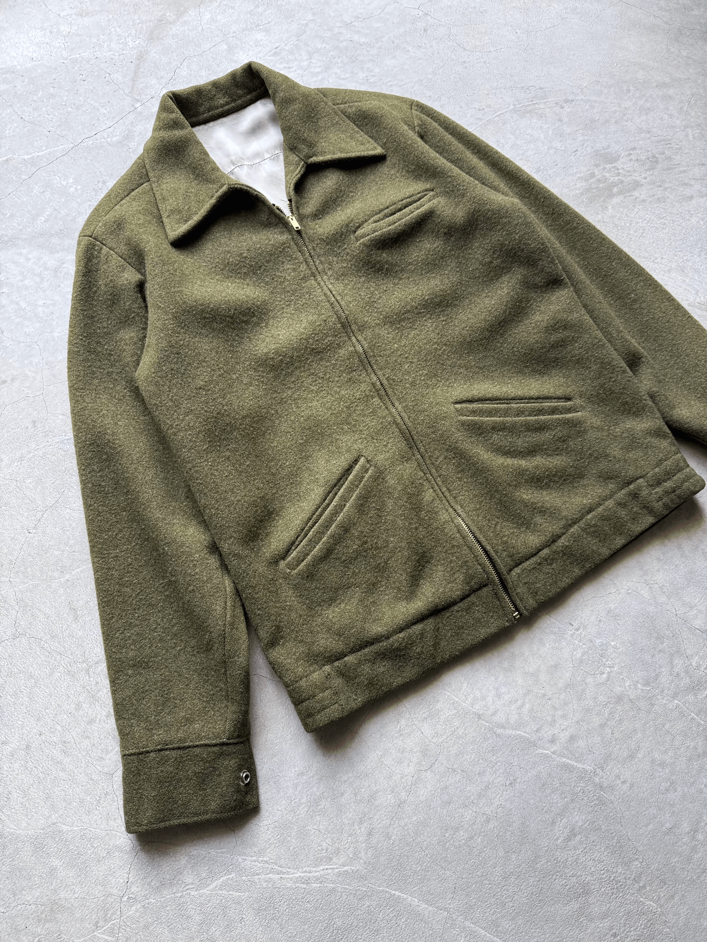 Vintage Vintage 70s Wool Trucker Jacket Size US L / EU 52-54 / 3 - 2 Thumbnail