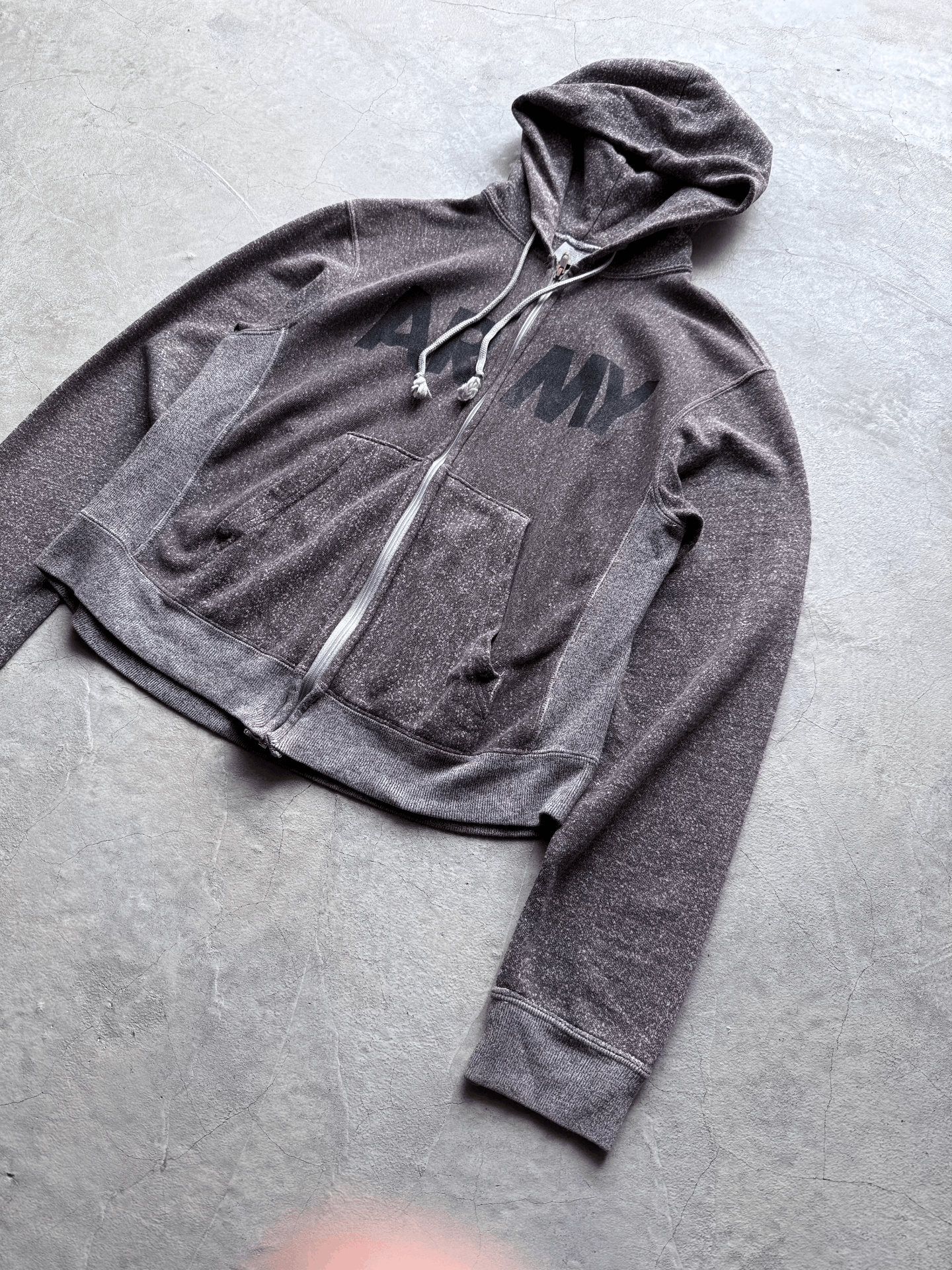Vintage Vintage 90s US Army Zipup Hoodie Size US S / EU 44-46 / 1 - 2 Thumbnail