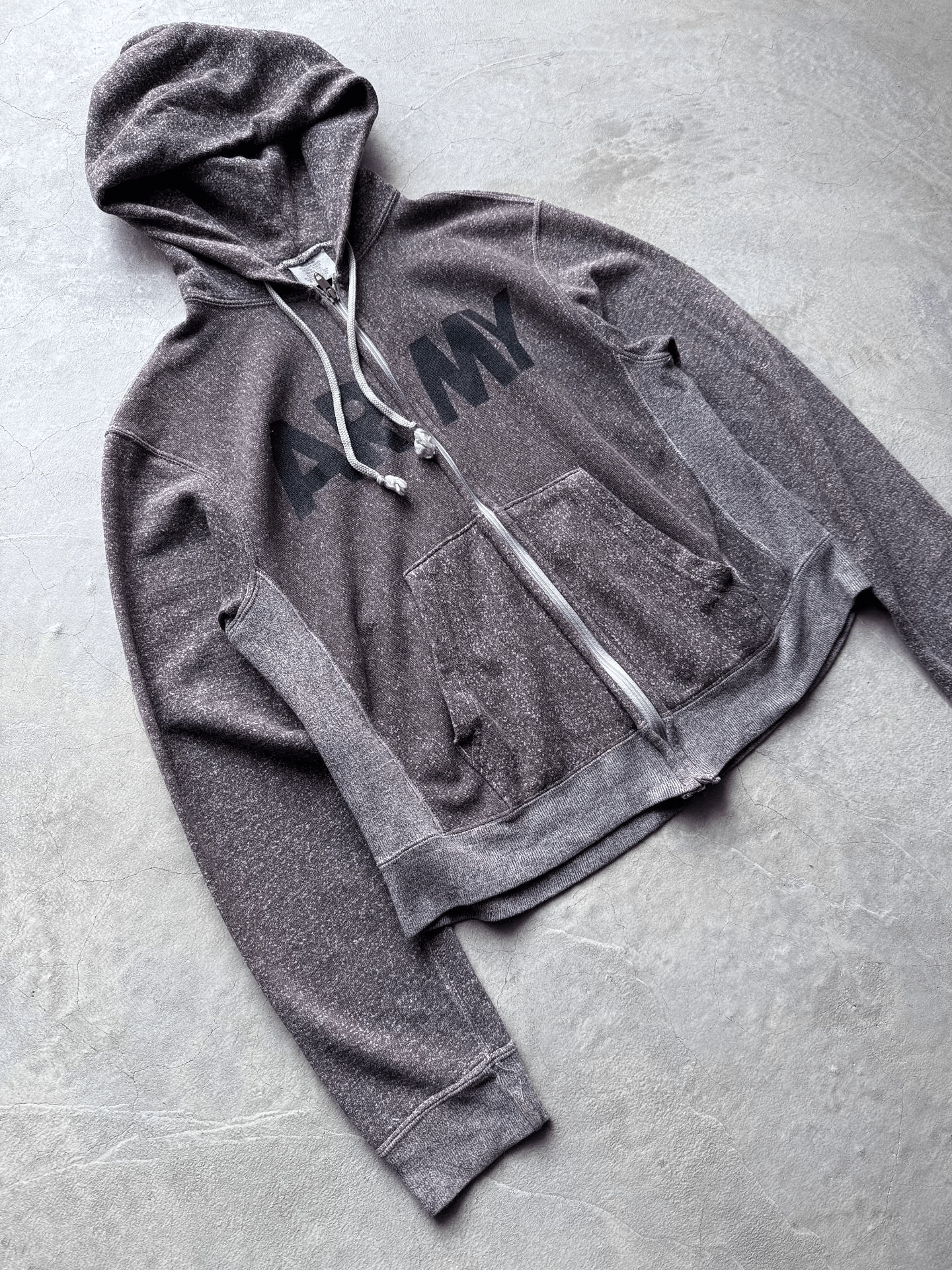 Vintage Vintage 90s US Army Zipup Hoodie Size US S / EU 44-46 / 1 - 3 Thumbnail