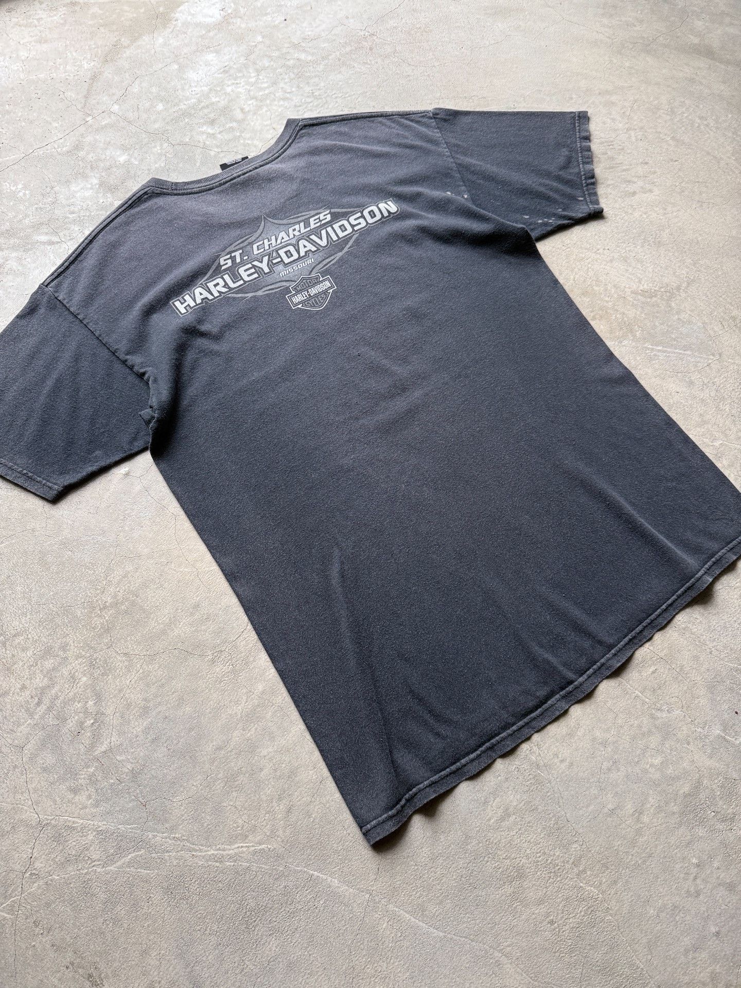 Vintage Vintage 00s Harley Davidson Chopper Tee Size US L / EU 52-54 / 3 - 6 Thumbnail