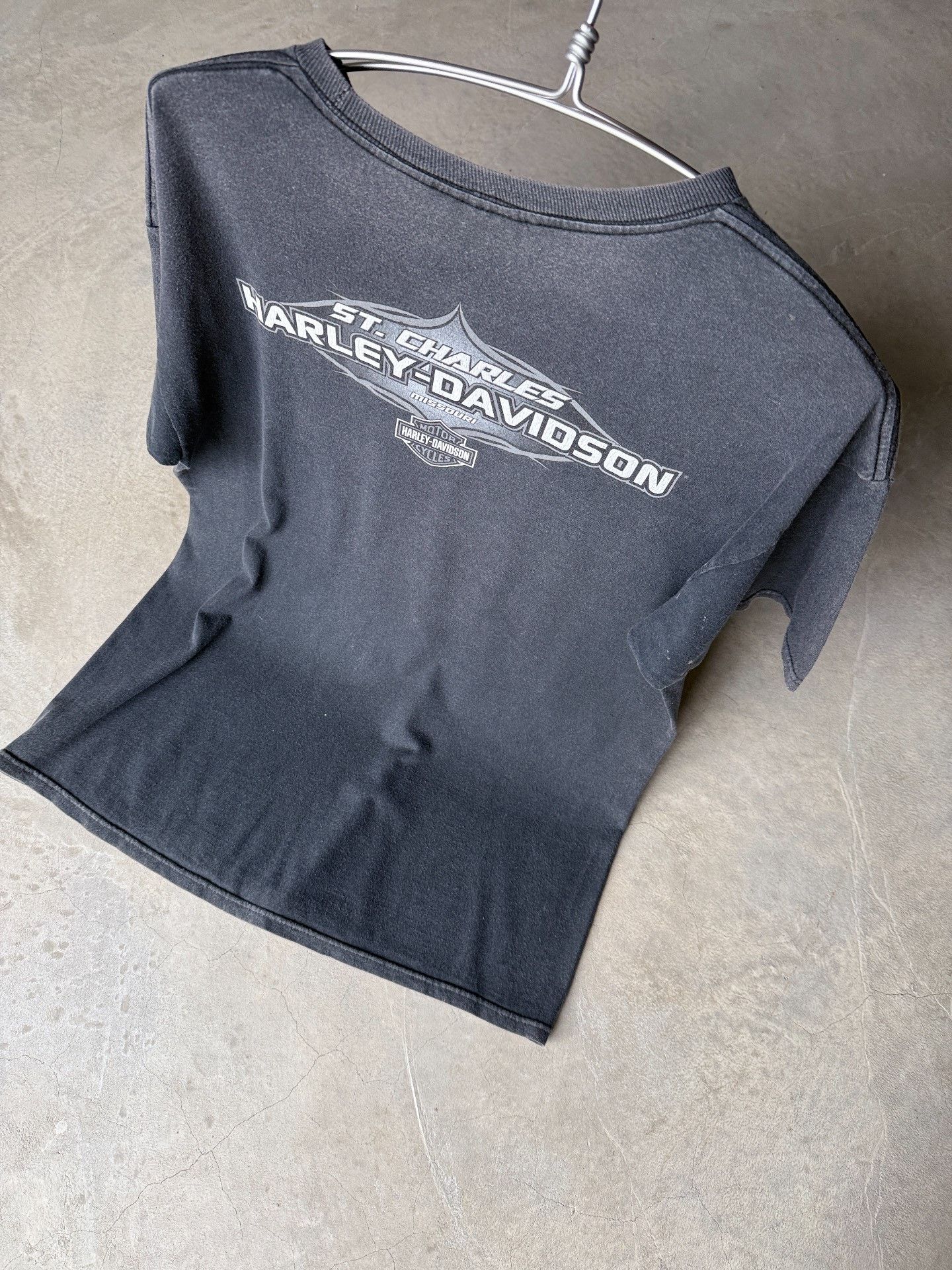 Vintage Vintage 00s Harley Davidson Chopper Tee Size US L / EU 52-54 / 3 - 9 Thumbnail