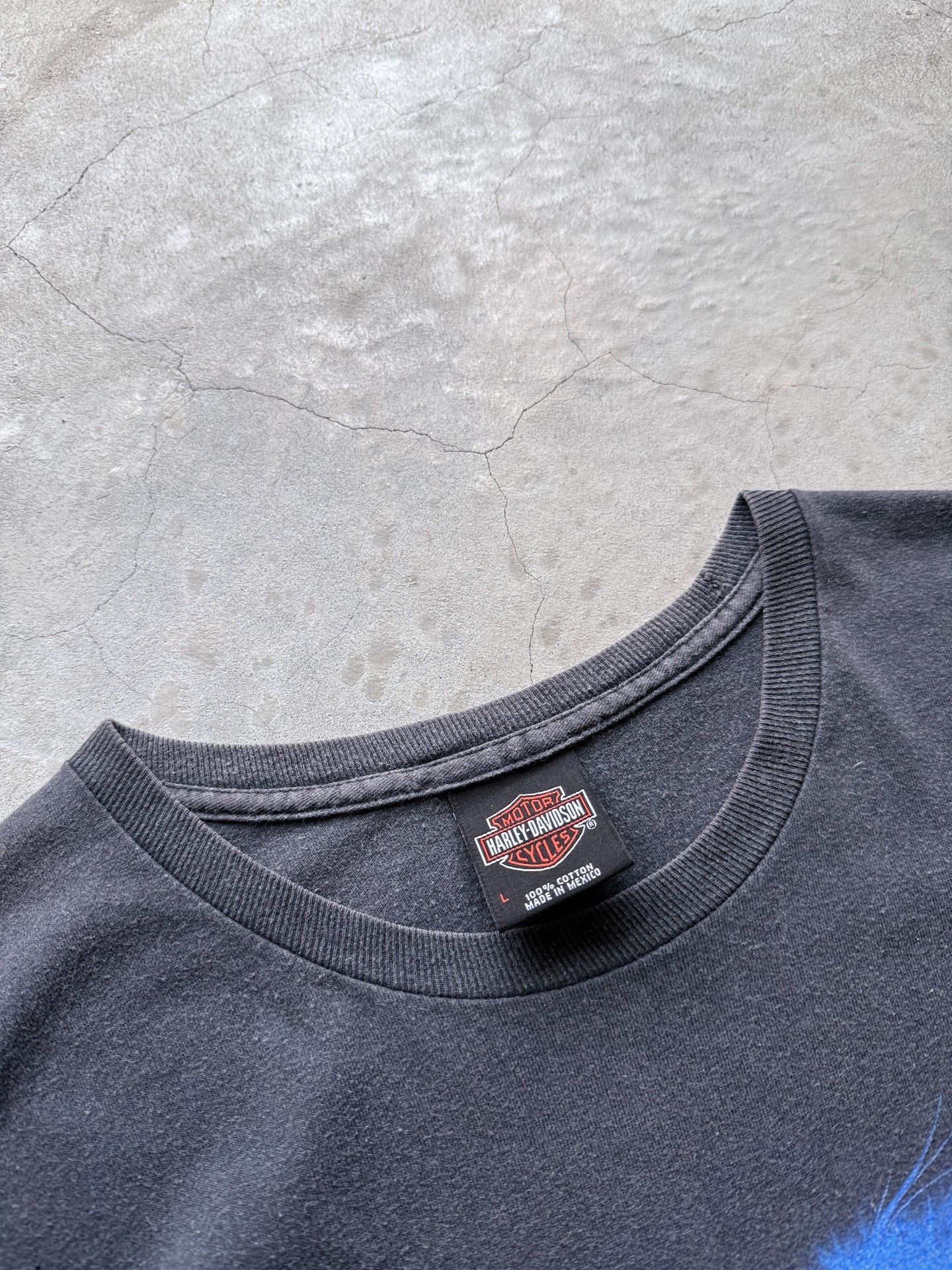 Vintage Vintage 00s Harley Davidson Chopper Tee Size US L / EU 52-54 / 3 - 4 Thumbnail