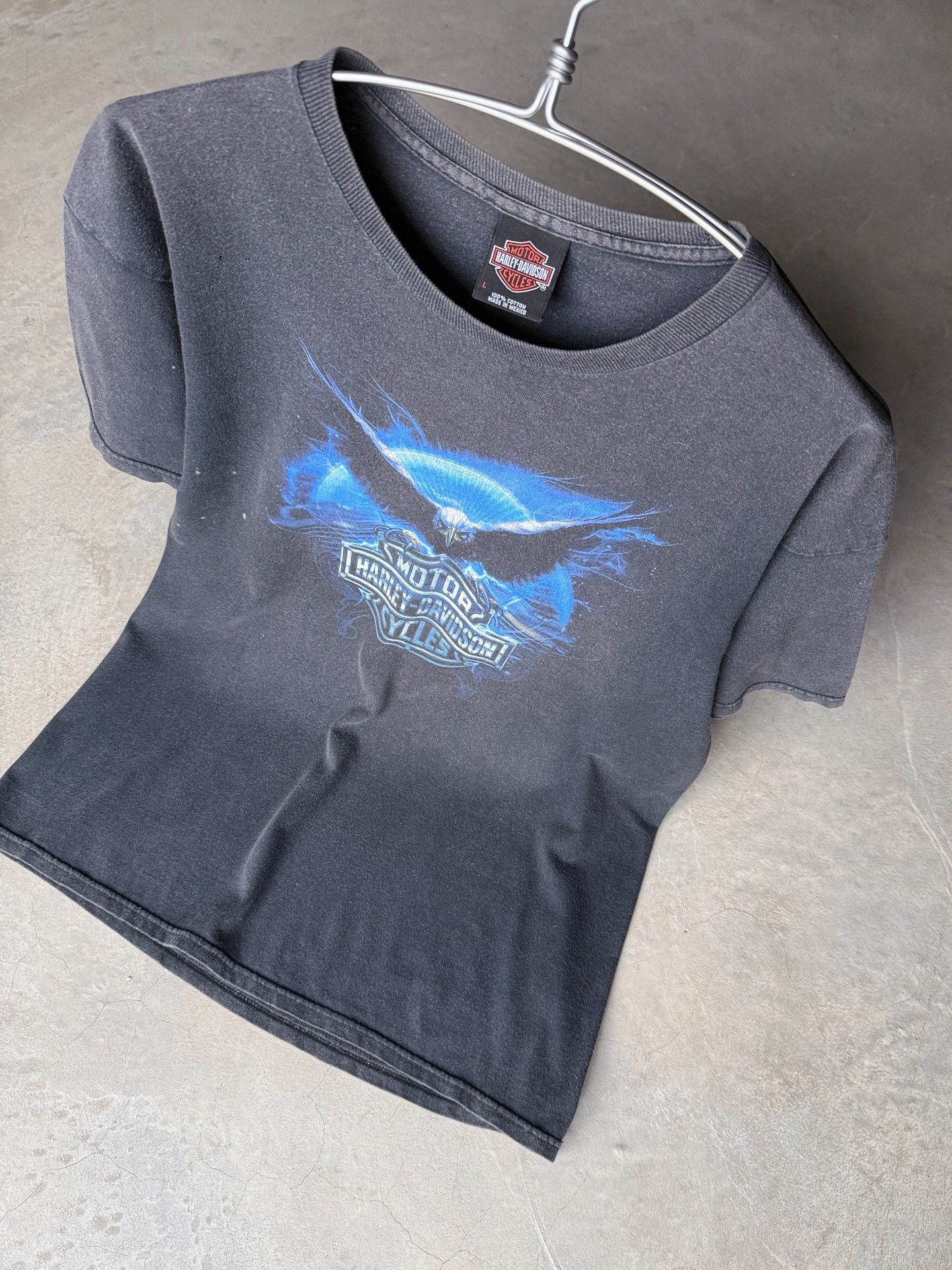 Vintage Vintage 00s Harley Davidson Chopper Tee Size US L / EU 52-54 / 3 - 8 Thumbnail