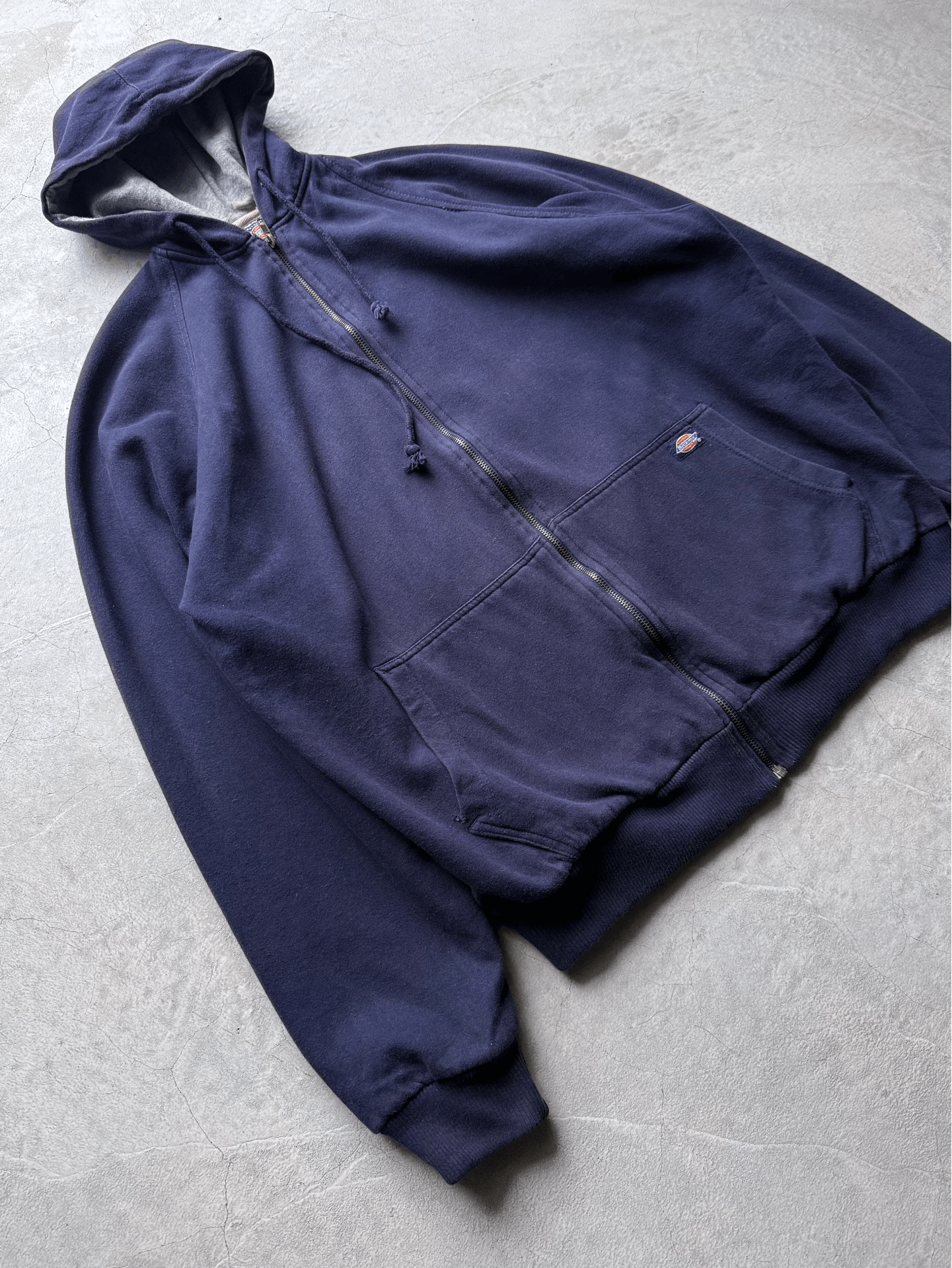 Vintage Vintage 00s Dickies Zip Up Hoodie Size US L / EU 52-54 / 3 - 2 Thumbnail
