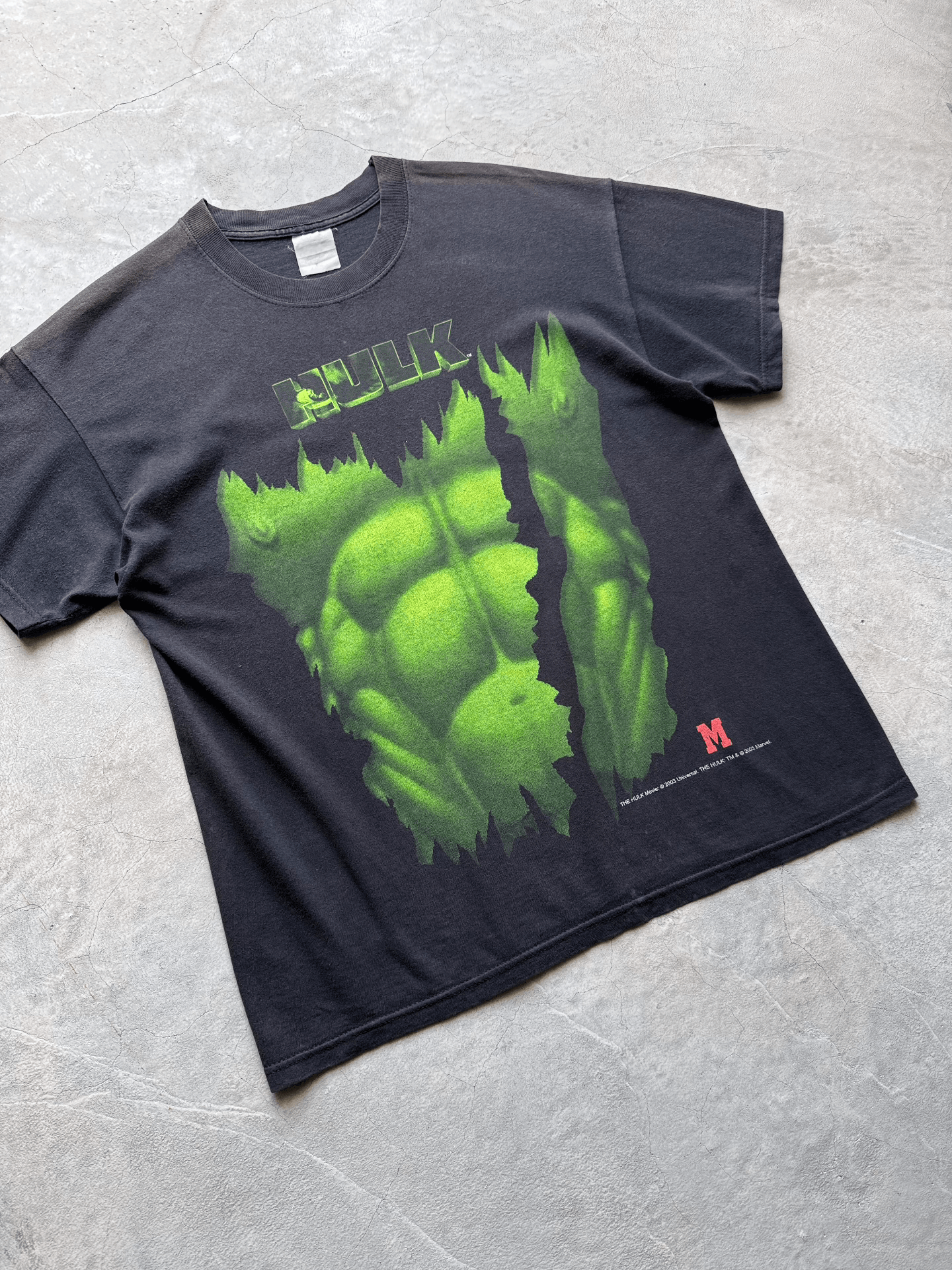 Vintage Vintage 00s Hulk Marvel Movie Tee Size US L / EU 52-54 / 3 - 2 Thumbnail