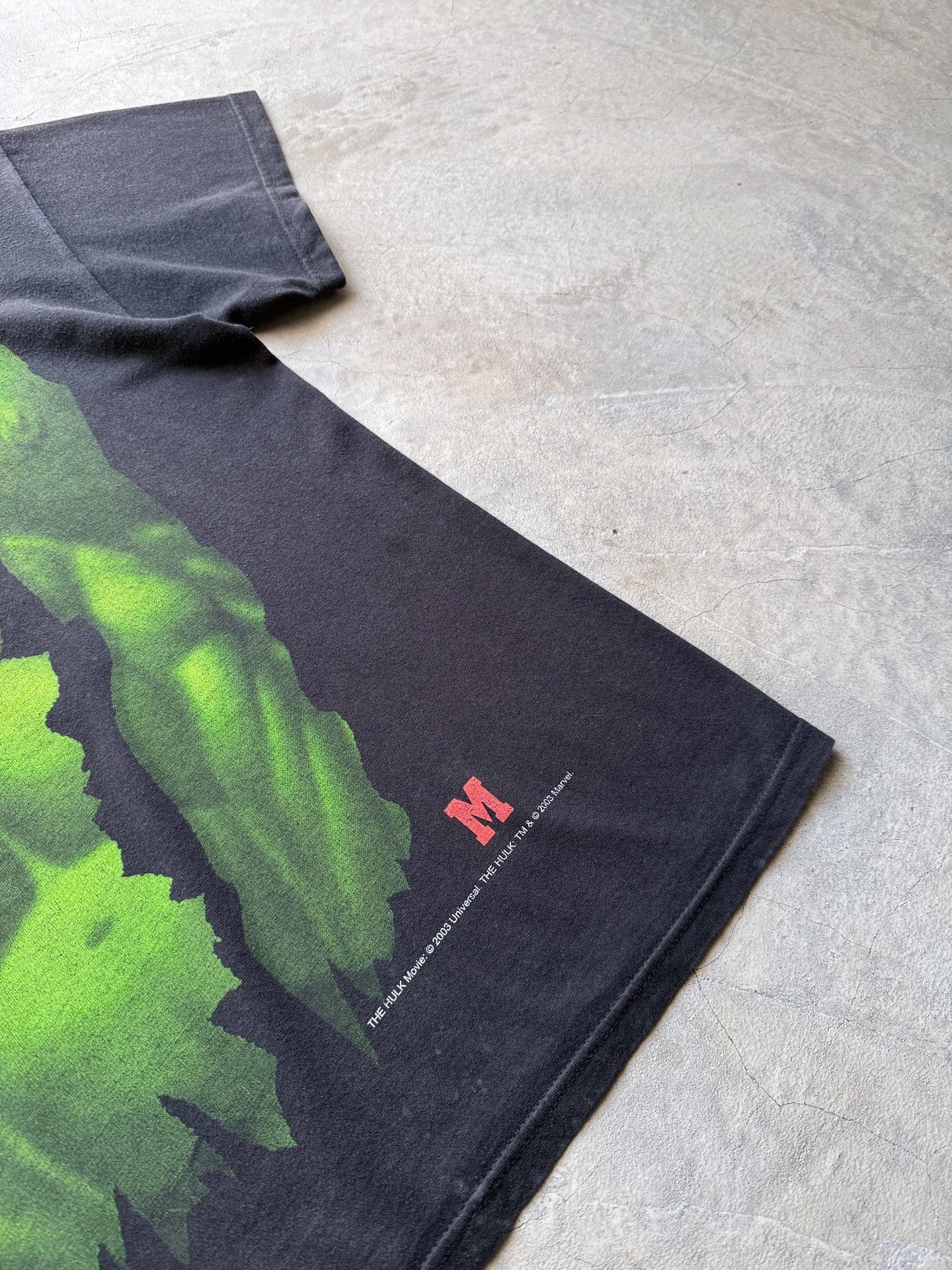Vintage Vintage 00s Hulk Marvel Movie Tee Size US L / EU 52-54 / 3 - 3 Thumbnail