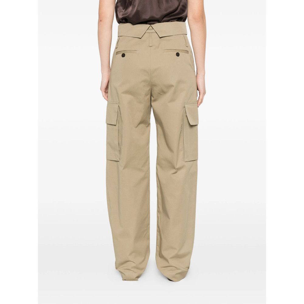 Iro Iro GREEN Trousers - Straight Trousers Size 34" / US 12 / IT 48 - 5 Thumbnail