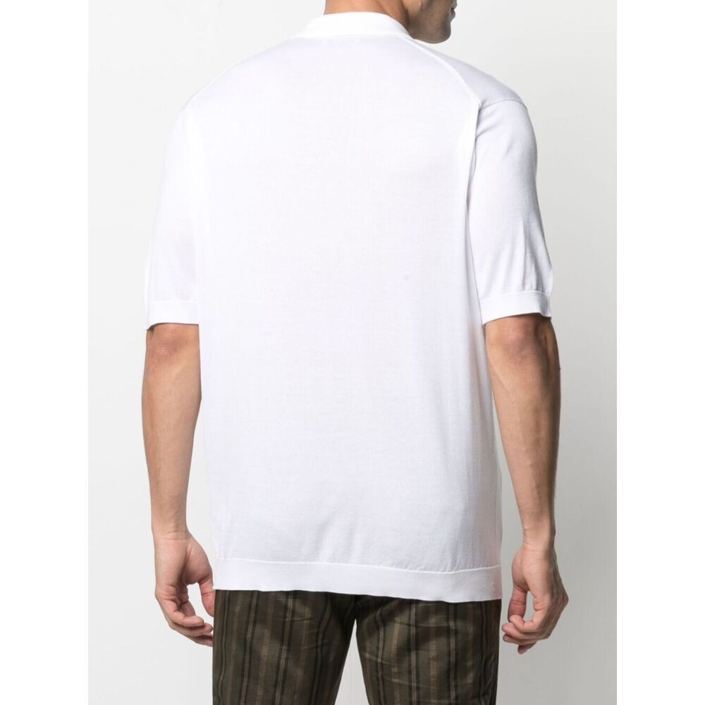 John Smedley John Smedley WHITE Polo Shirts Size US S / EU 44-46 / 1 - 5 Thumbnail