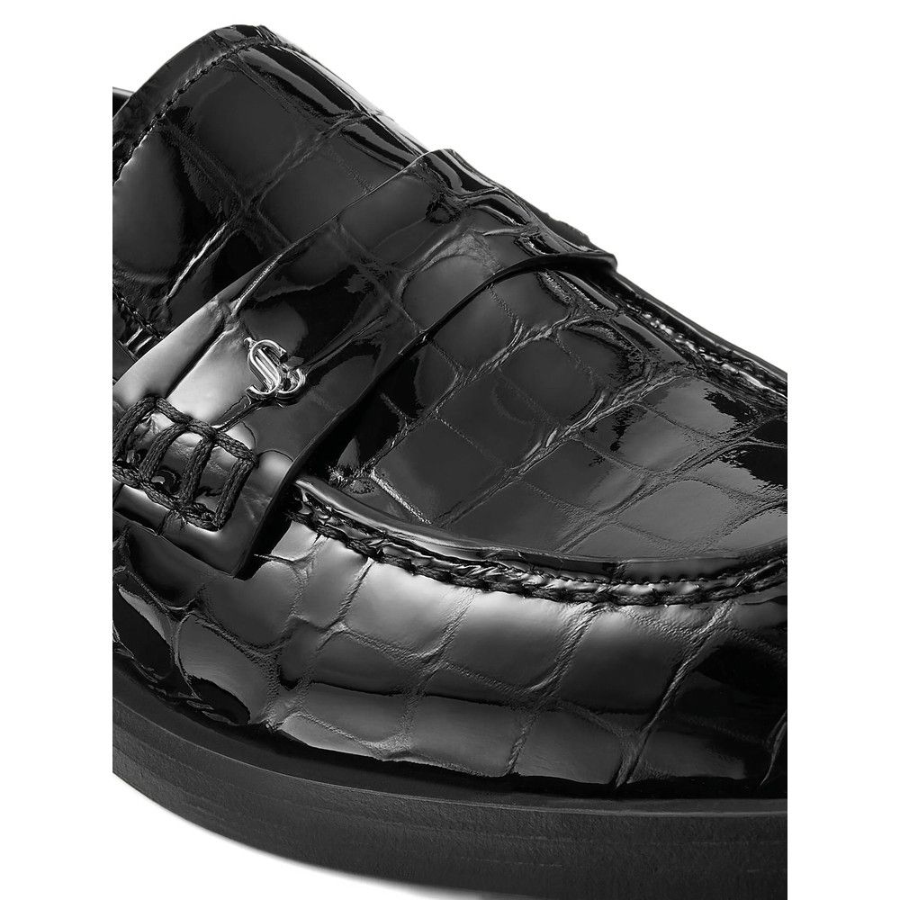 Jimmy Choo Jimmy Choo BLACK Loafers Size US 7.5 / IT 37.5 - 4 Thumbnail
