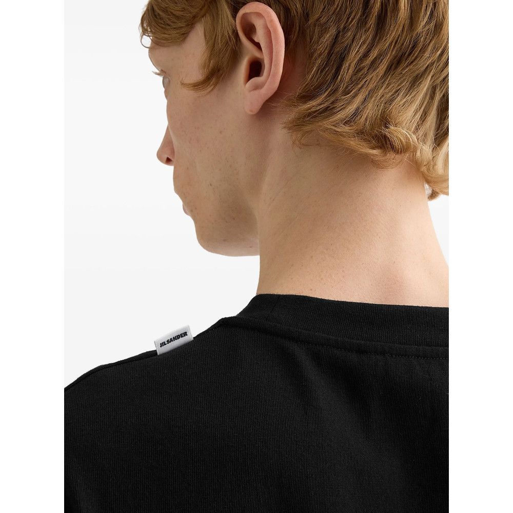 Jil Sander Jil Sander BLACK T-Shirts & Vests - T-Shirts Size US L / EU 52-54 / 3 - 2 Thumbnail
