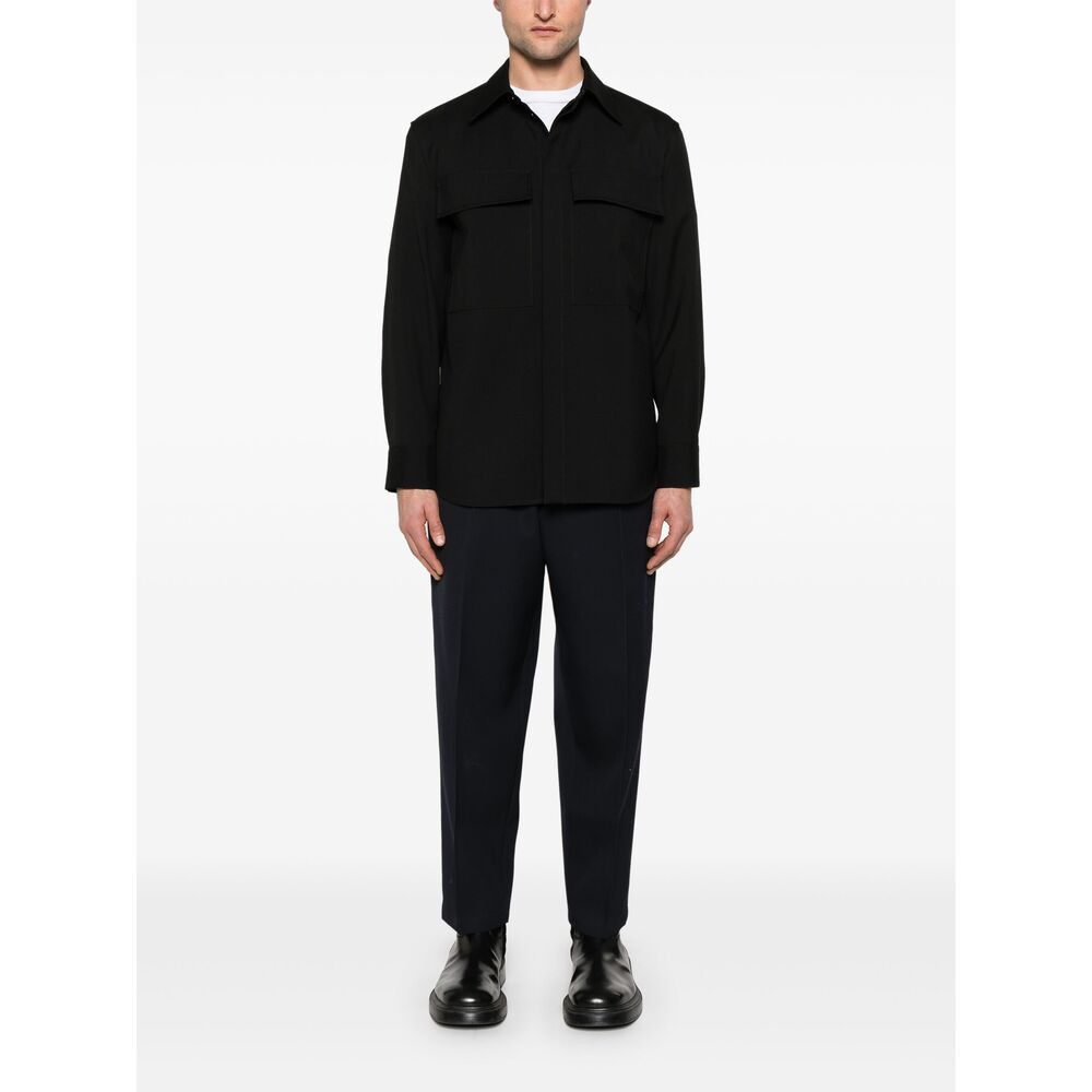 Jil Sander Jil Sander BLACK Shirts Size US L / EU 52-54 / 3 - 5 Thumbnail