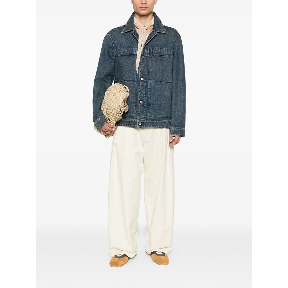 Jil Sander Jil Sander BLUE Jackets - Denim Jackets Size US L / EU 52-54 / 3 - 5 Thumbnail