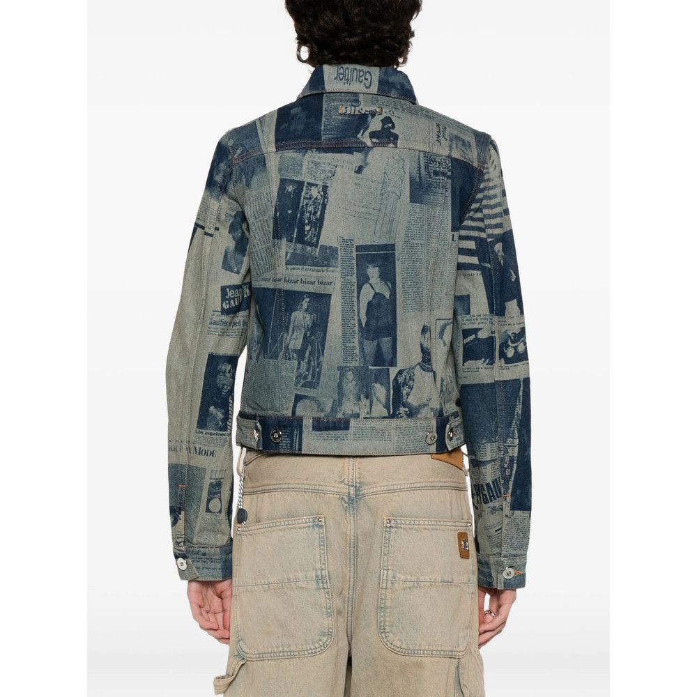 Jean Paul Gaultier Jean Paul Gaultier BLUE Jackets - Denim Jackets Size XS / US 0-2 / IT 36-38 - 3 Thumbnail