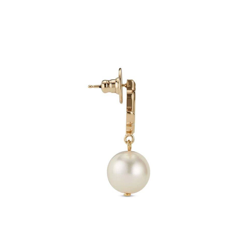 Jimmy Choo Jimmy Choo GOLD Earrings Size ONE SIZE - 2 Thumbnail