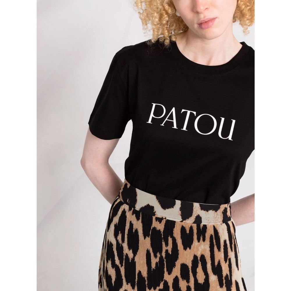 Patou Patou BLACK Tops - T-shirts & Jerseys Size S / US 4 / IT 40 - 5 Thumbnail