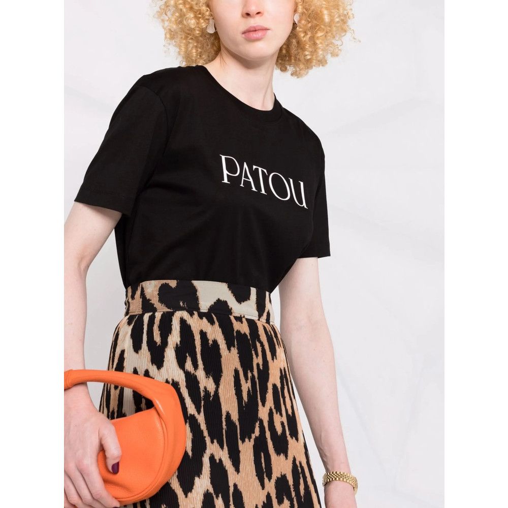 Patou Patou BLACK Tops - T-shirts & Jerseys Size S / US 4 / IT 40 - 4 Thumbnail