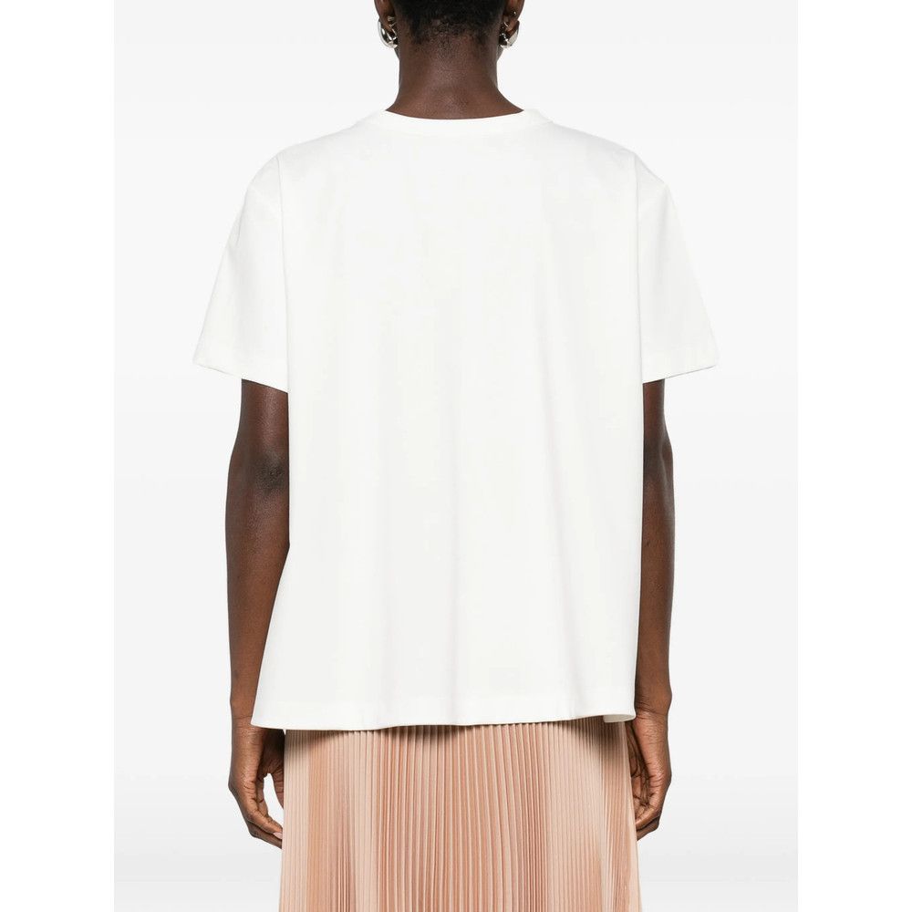 Fabiana Filippi Fabiana Filippi WHITE Tops - T-shirts & Jerseys Size M / US 6-8 / IT 42-44 - 4 Thumbnail