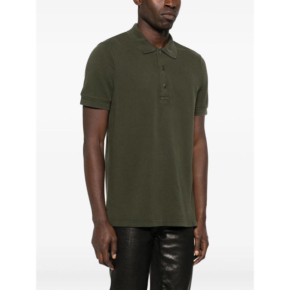 Tom Ford Tom Ford GREEN Polo Shirts Size US L / EU 52-54 / 3 - 4 Thumbnail