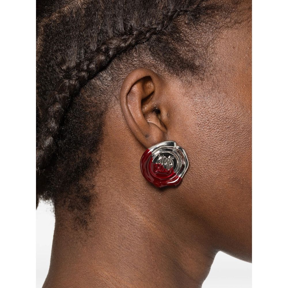 Jean Paul Gaultier Jean Paul Gaultier SILVER Earrings Size ONE SIZE - 2 Thumbnail