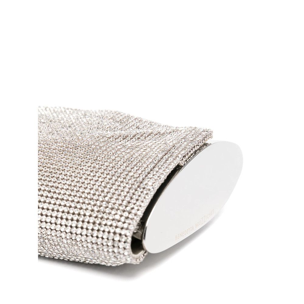 Benedetta Bruzziches Benedetta Bruzziches SILVER Clutch Bags Size ONE SIZE - 3 Thumbnail