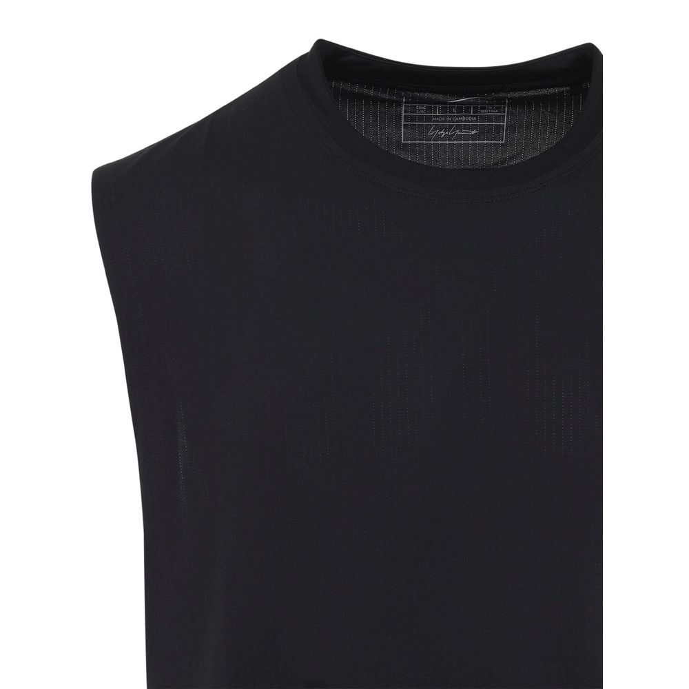 Y-3 BLACK T-Shirts & Vests - Vests & Tanks