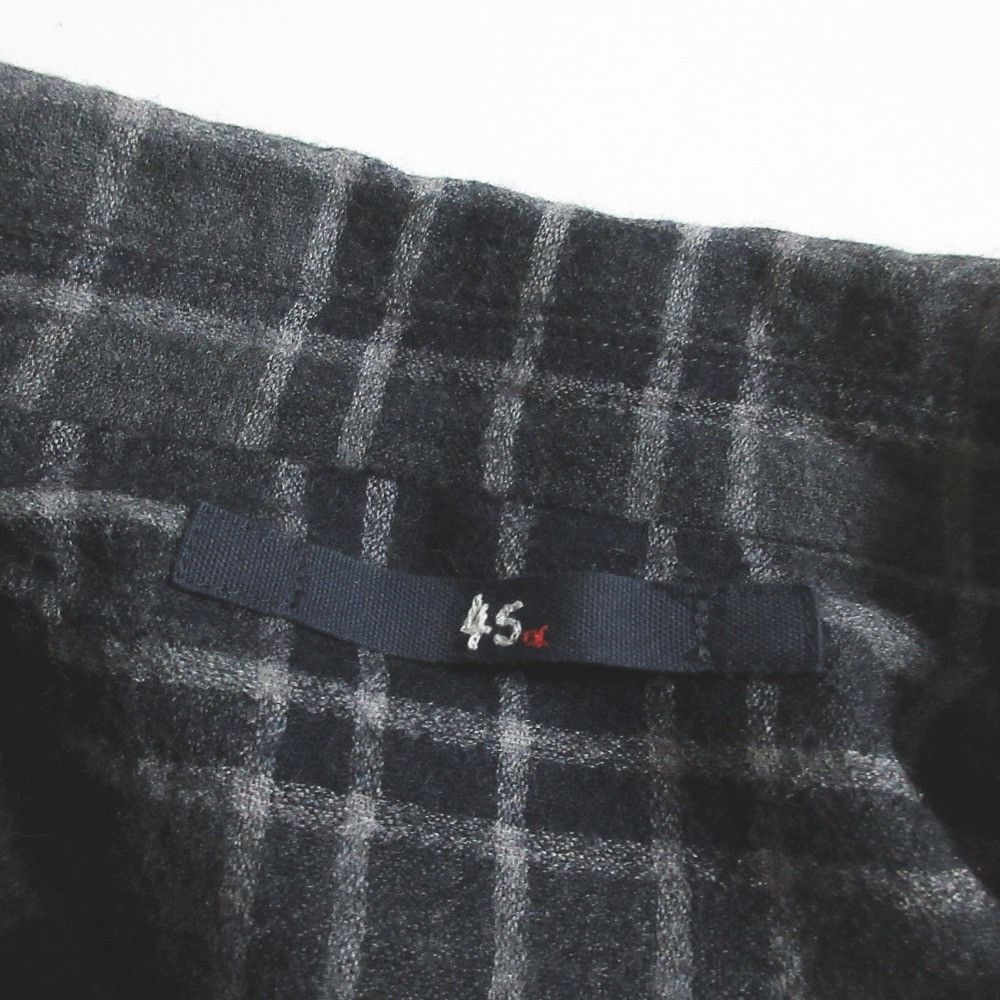 Other 45 45R Check Wool Shirt Textile Tops DUTY FREE for USA Size ONE SIZE - 5 Thumbnail