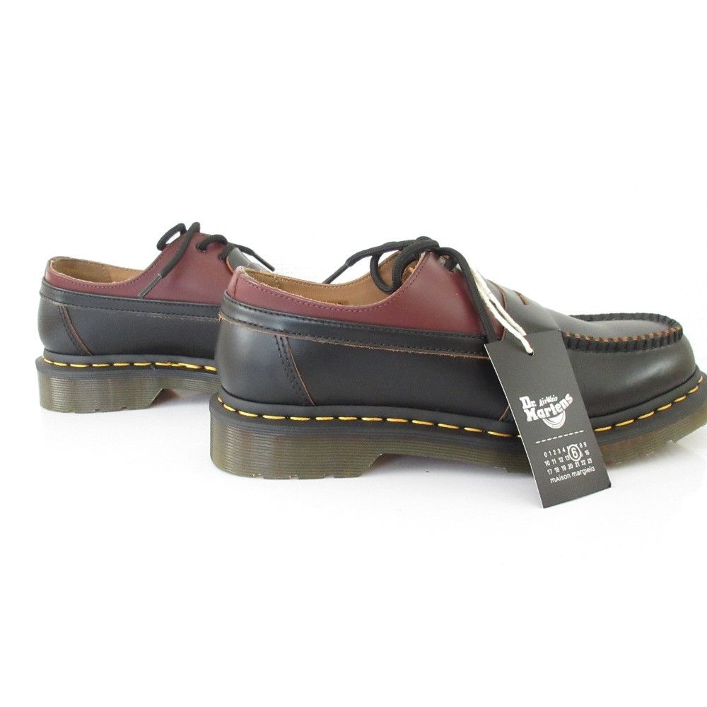 Maison Margiela MM6 Maison Margiela Dr. Martens Maison Margiela 1461 PENT Loafer Leather Shoes 1461PENTMM6 DUTY FREE for USA Size ONE SIZE - 5 Thumbnail