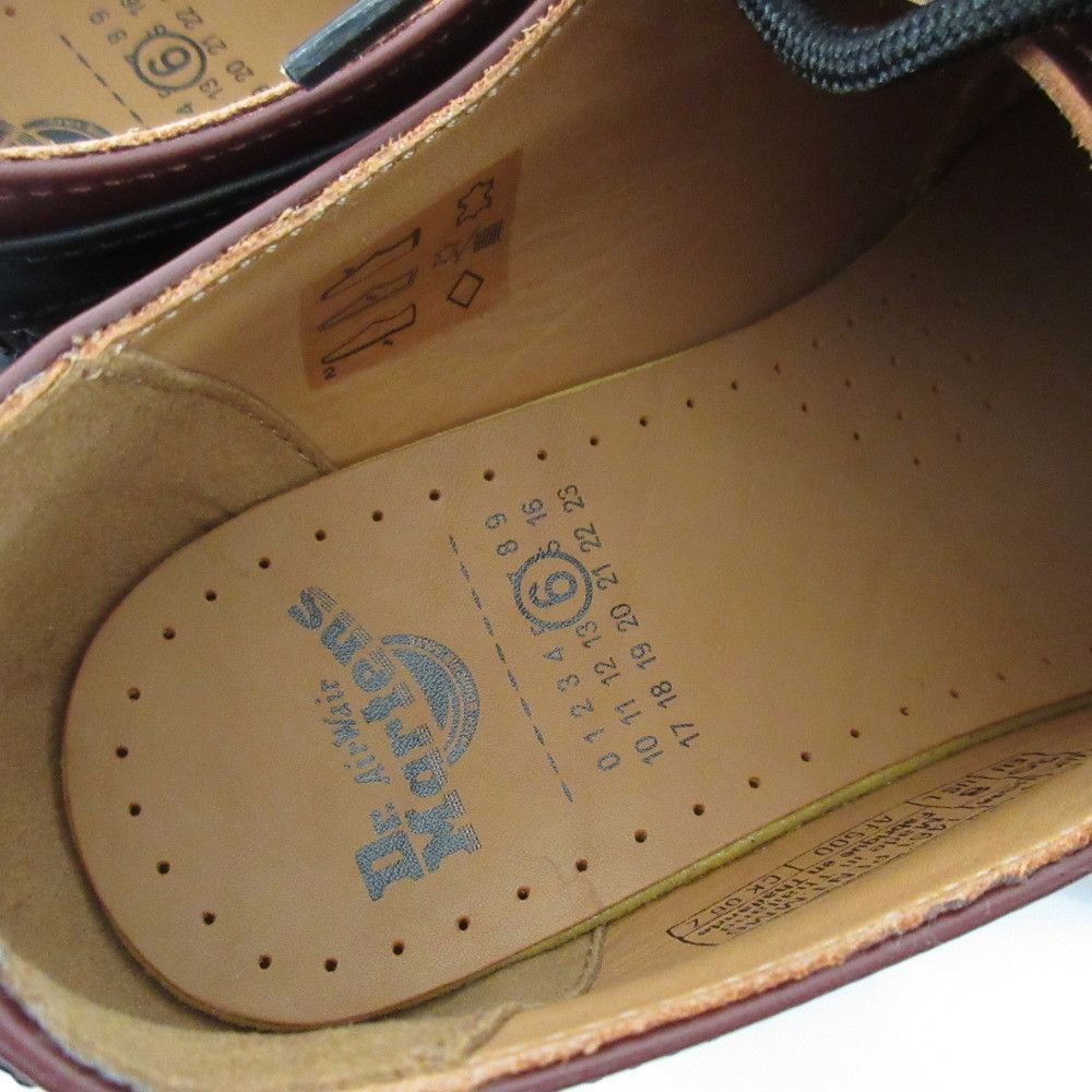 Maison Margiela MM6 Maison Margiela Dr. Martens Maison Margiela 1461 PENT Loafer Leather Shoes 1461PENTMM6 DUTY FREE for USA Size ONE SIZE - 6 Thumbnail