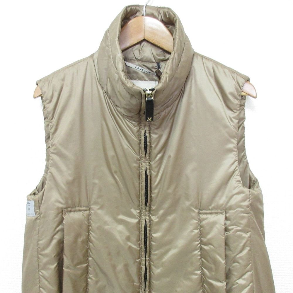 Max Mara MaxMara Max Mara The Cube GREENVE CAMLUXE Padding Vest Textile Outerwear 25292960146 DUTY FREE for USA Size ONE SIZE - 4 Thumbnail