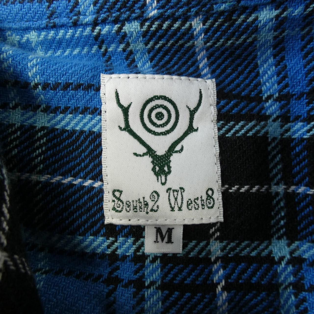 Other Other South2 West8 Check Shirt Textile Dress Shirt J0804 DUTY FREE for USA Size ONE SIZE - 4 Thumbnail