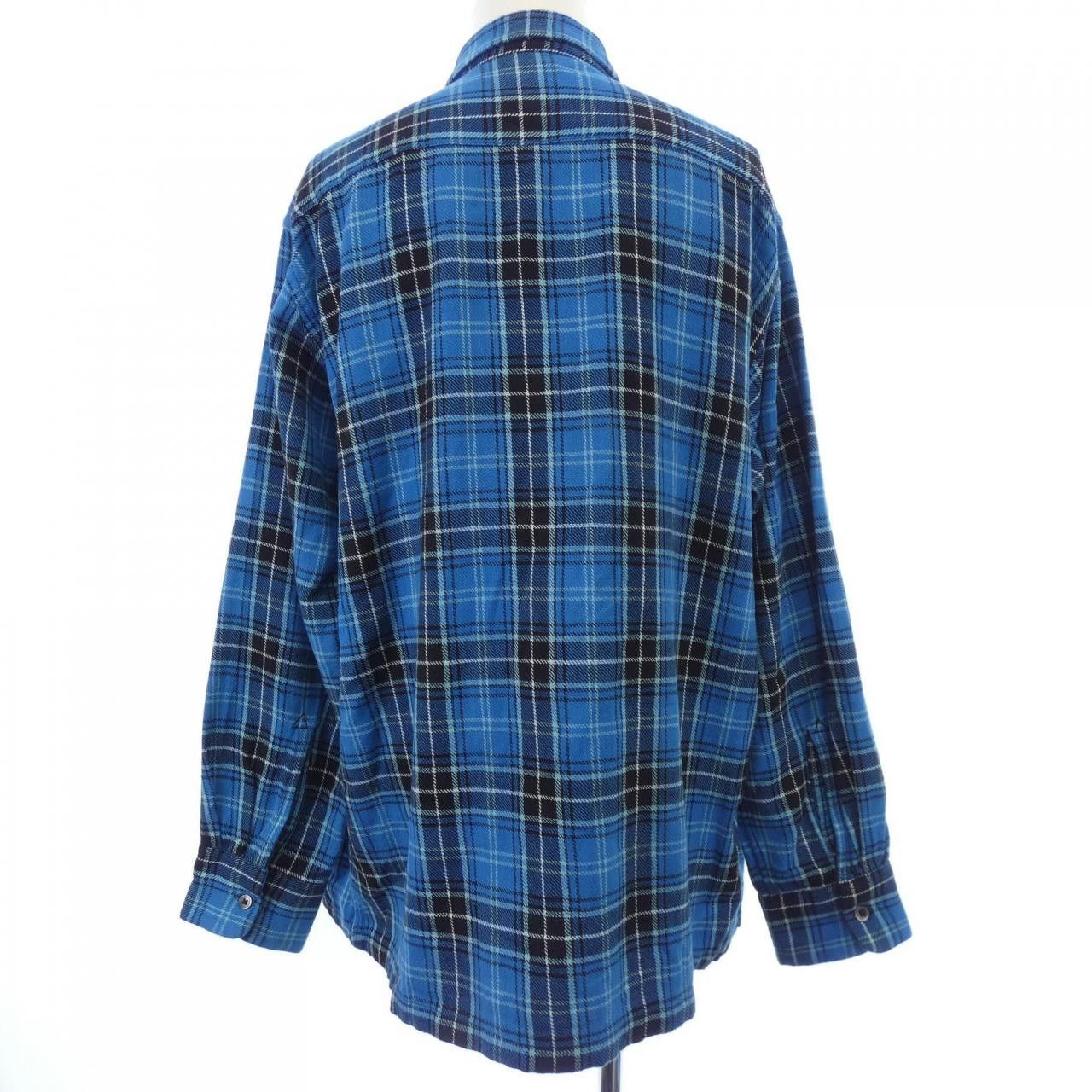 Other Other South2 West8 Check Shirt Textile Dress Shirt J0804 DUTY FREE for USA Size ONE SIZE - 2 Thumbnail