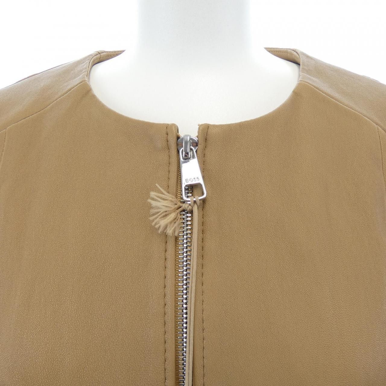 Other Other BOSS Leather Jacket Leather Outerwear DUTY FREE for USA Size ONE SIZE - 5 Thumbnail