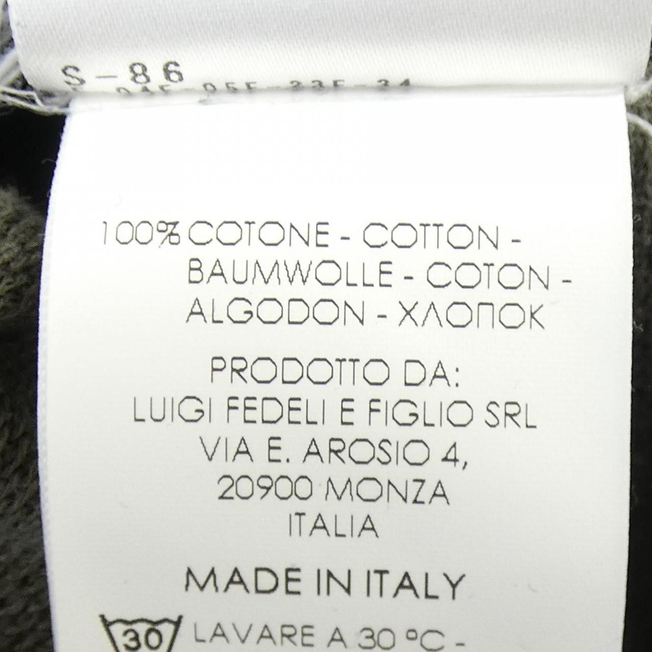 Other Other Fedeli Hoodie Textile Sweatshirts & Hoodies DUTY FREE for USA Size ONE SIZE - 3 Thumbnail