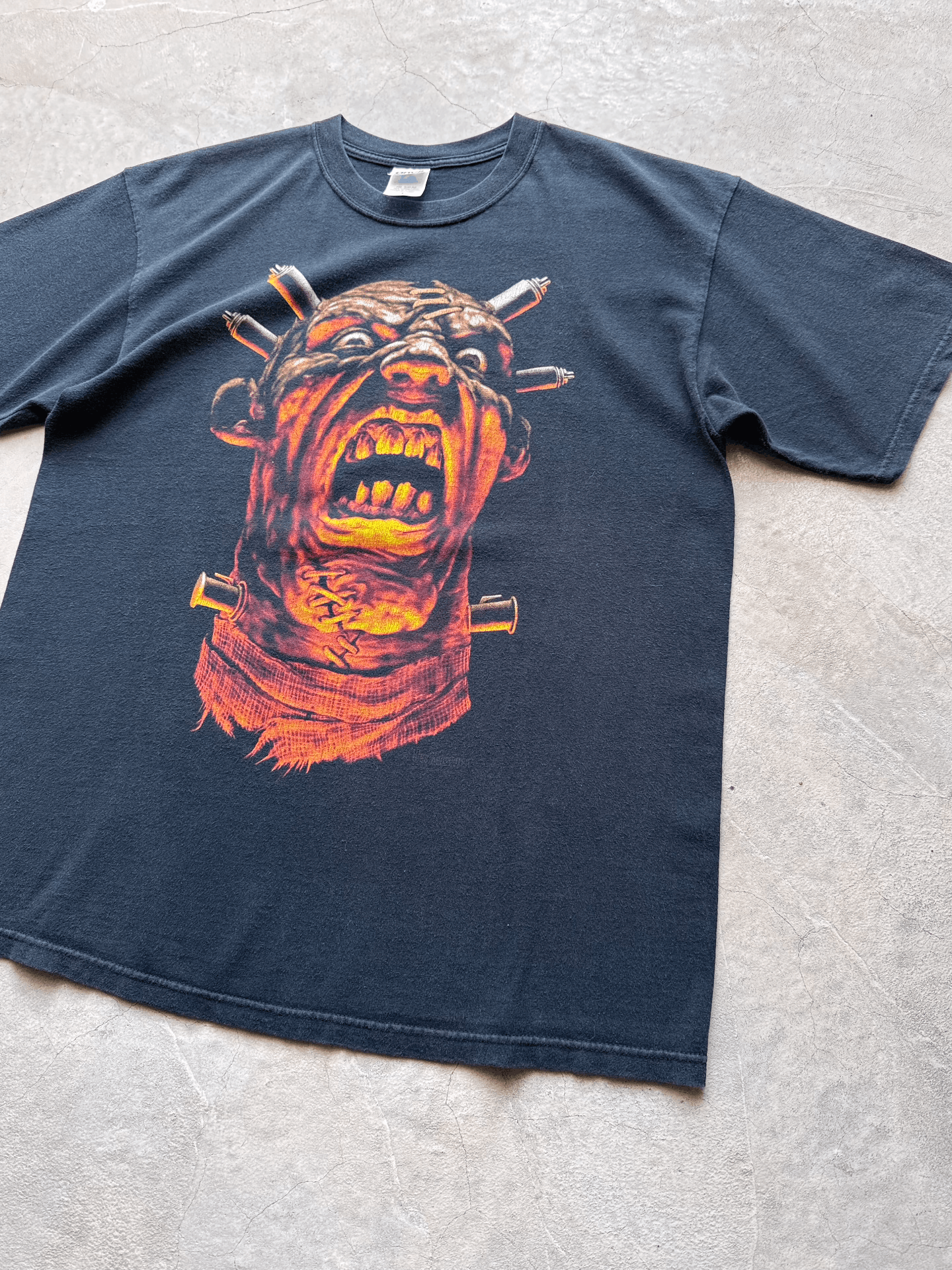 Vintage Vintage 00s Wes Benscoter Frankenstein Tee Size US L / EU 52-54 / 3 - 2 Thumbnail