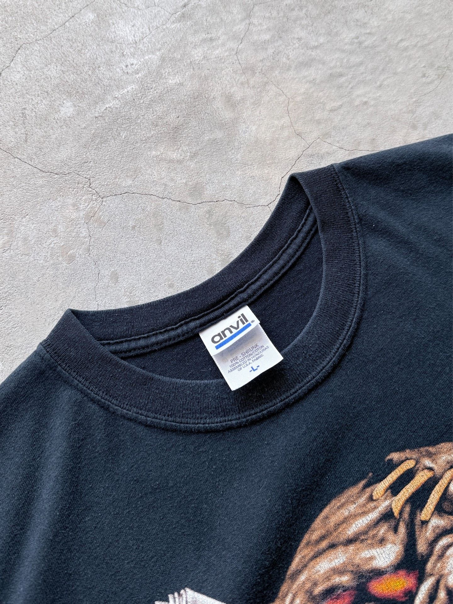 Vintage Vintage 00s Wes Benscoter Frankenstein Tee Size US L / EU 52-54 / 3 - 4 Thumbnail