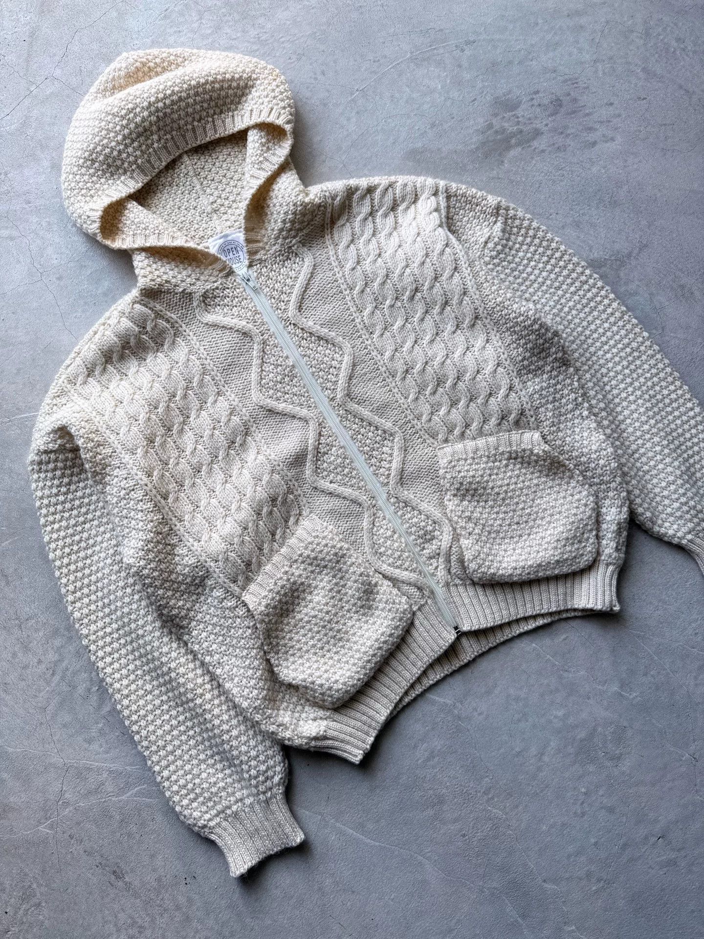 Vintage Vintage 90s Open House Zipup Sweater Size US M / EU 48-50 / 2 - 3 Thumbnail