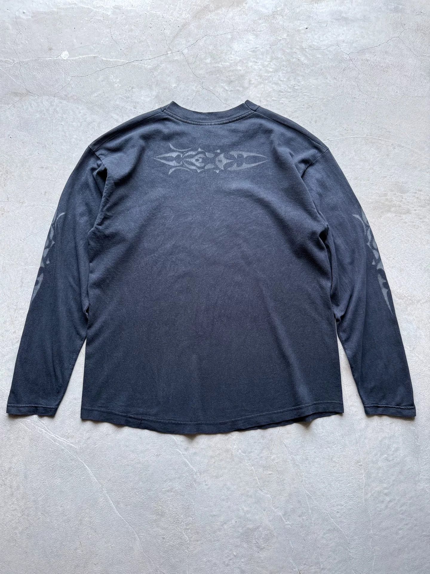 Vintage Vintage 90s Tribal Totem Graphic Longsleeve Tee Size US L / EU 52-54 / 3 - 6 Thumbnail