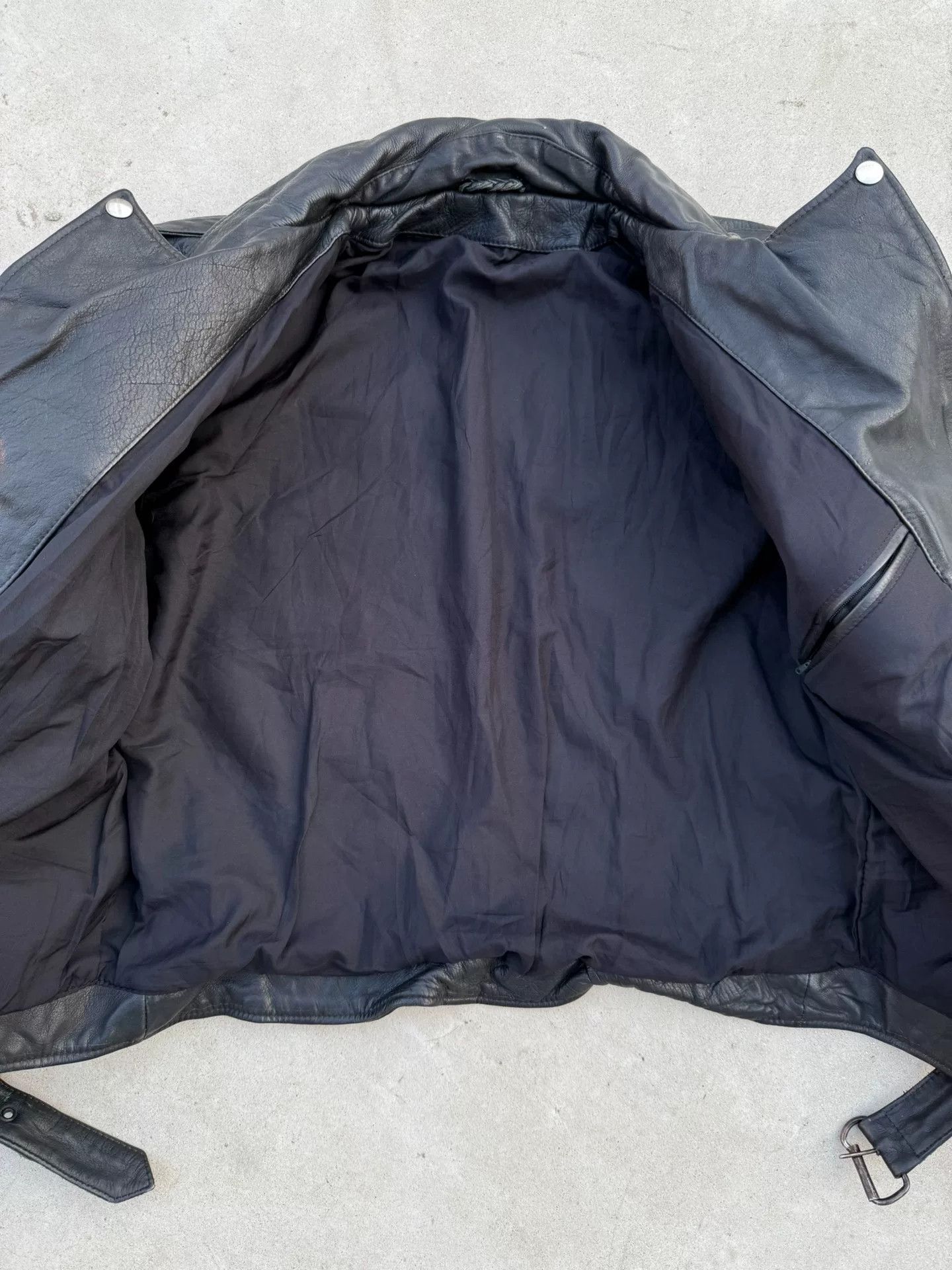 Vintage Vintage 80-90s Buckle Moto Jacket Size US M / EU 48-50 / 2 - 7 Thumbnail