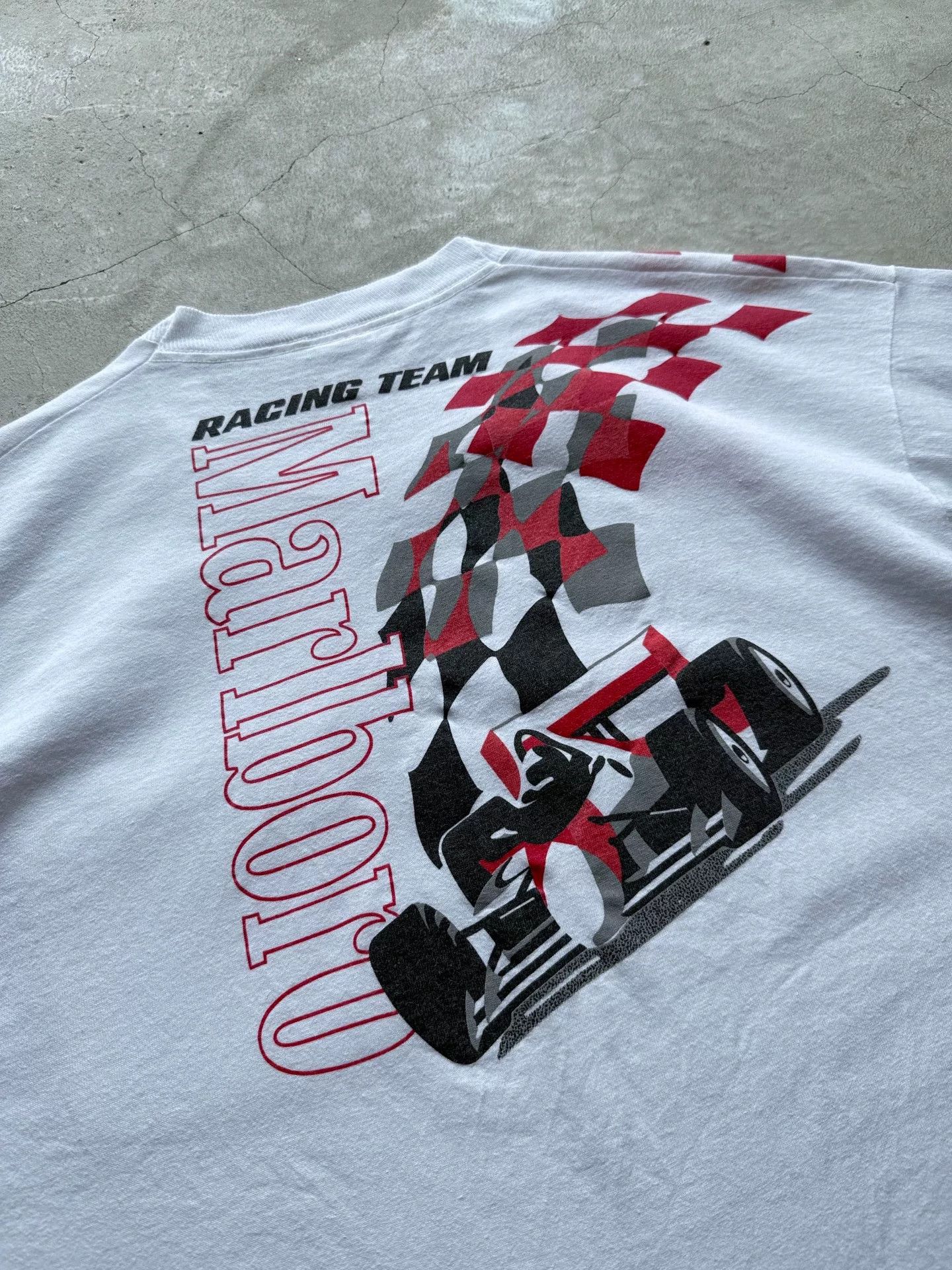 Vintage Vintage 90s Marlboro Racing Pocket Tee Size US XL / EU 56 / 4 - 6 Thumbnail