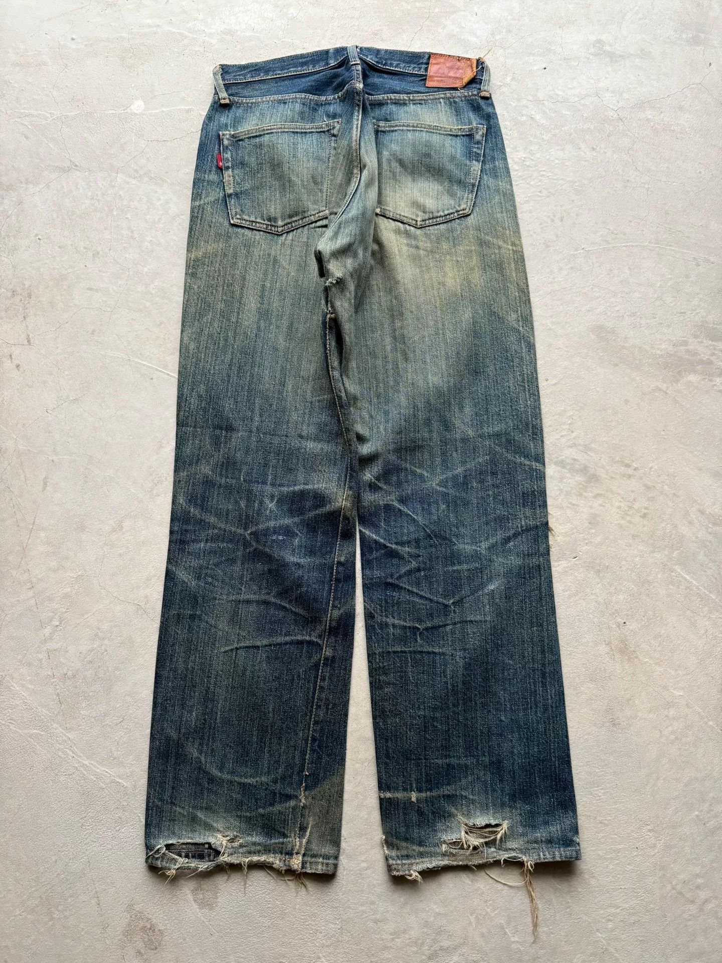 Vintage Vintage 90s RetroCraft Distressed Straight Jeans Size US 30 / EU 46 - 7 Thumbnail