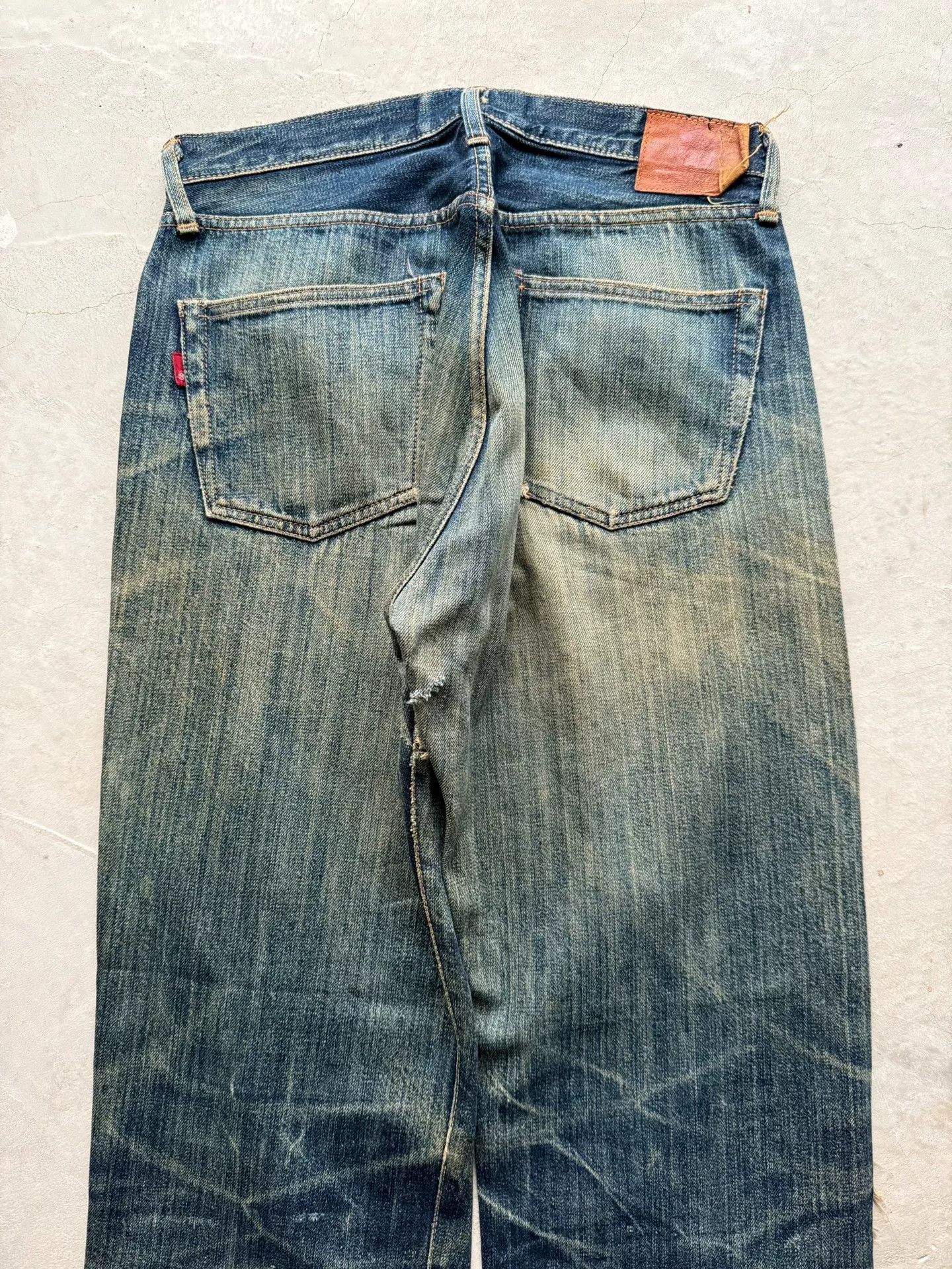 Vintage Vintage 90s RetroCraft Distressed Straight Jeans Size US 30 / EU 46 - 9 Thumbnail