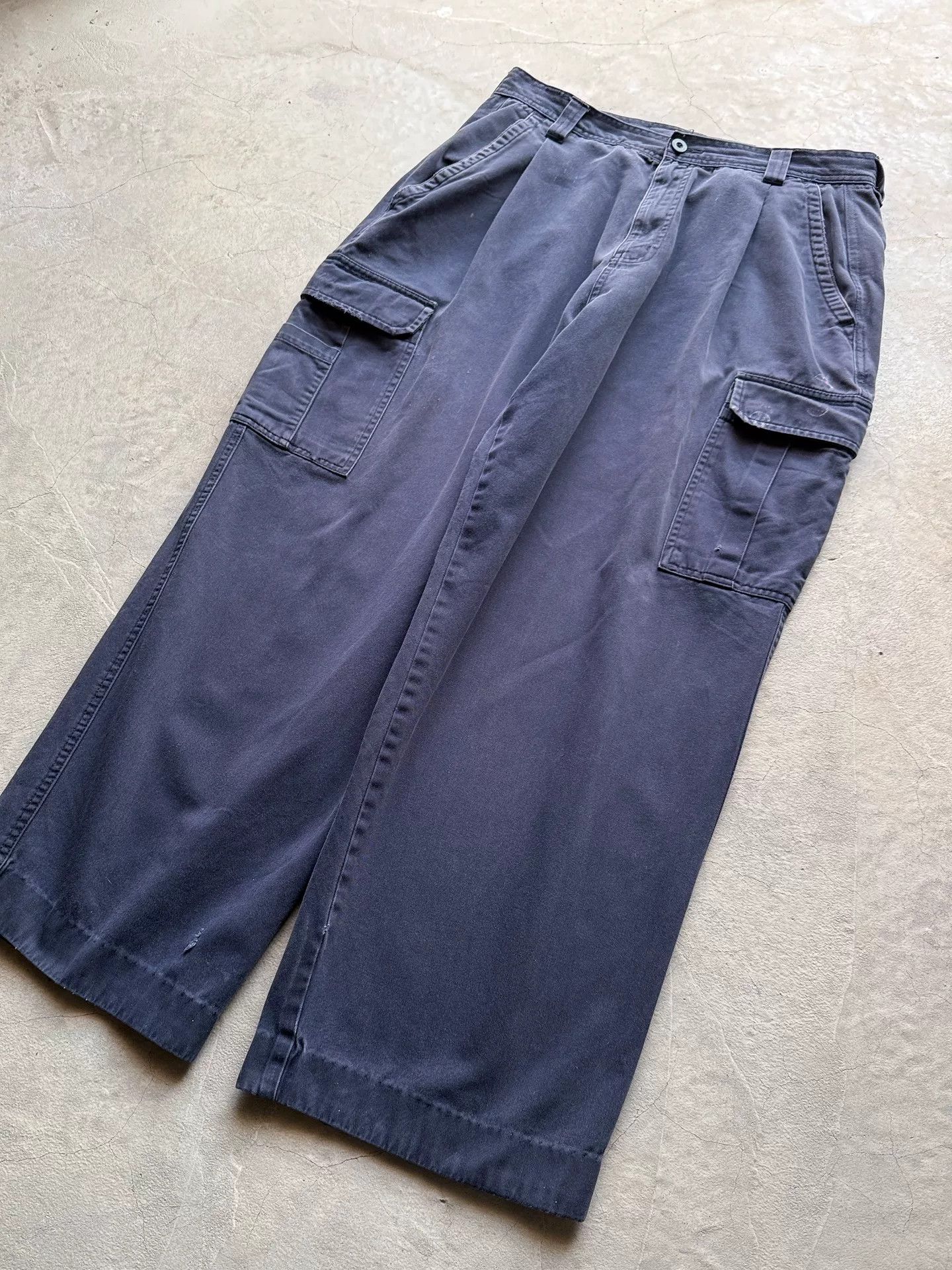Vintage Vintage 90s Baggy Cargo Pants Size US 32 / EU 48 - 2 Thumbnail